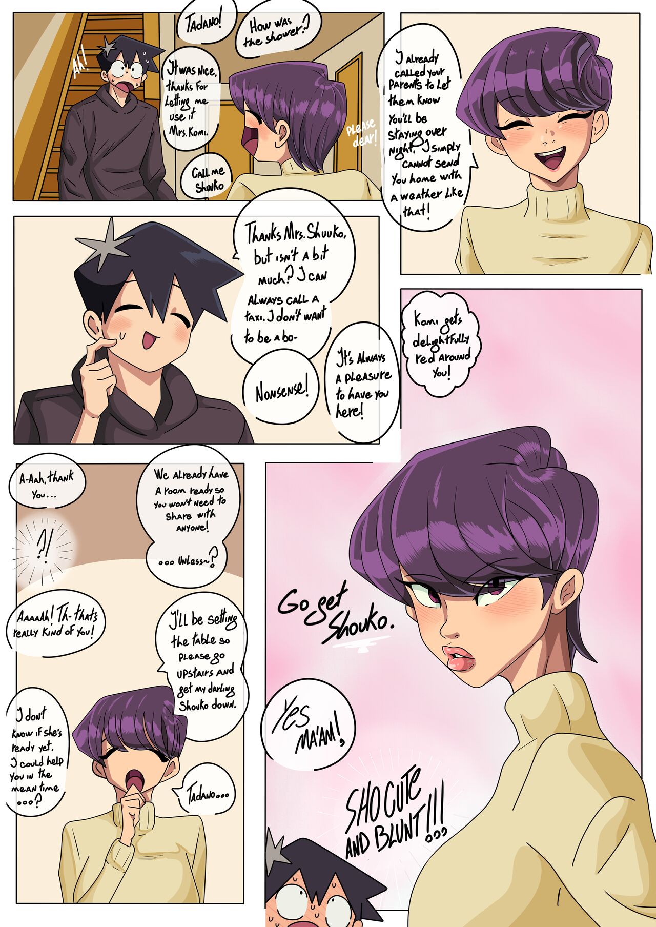 Komi San: Sleepless page 4 full