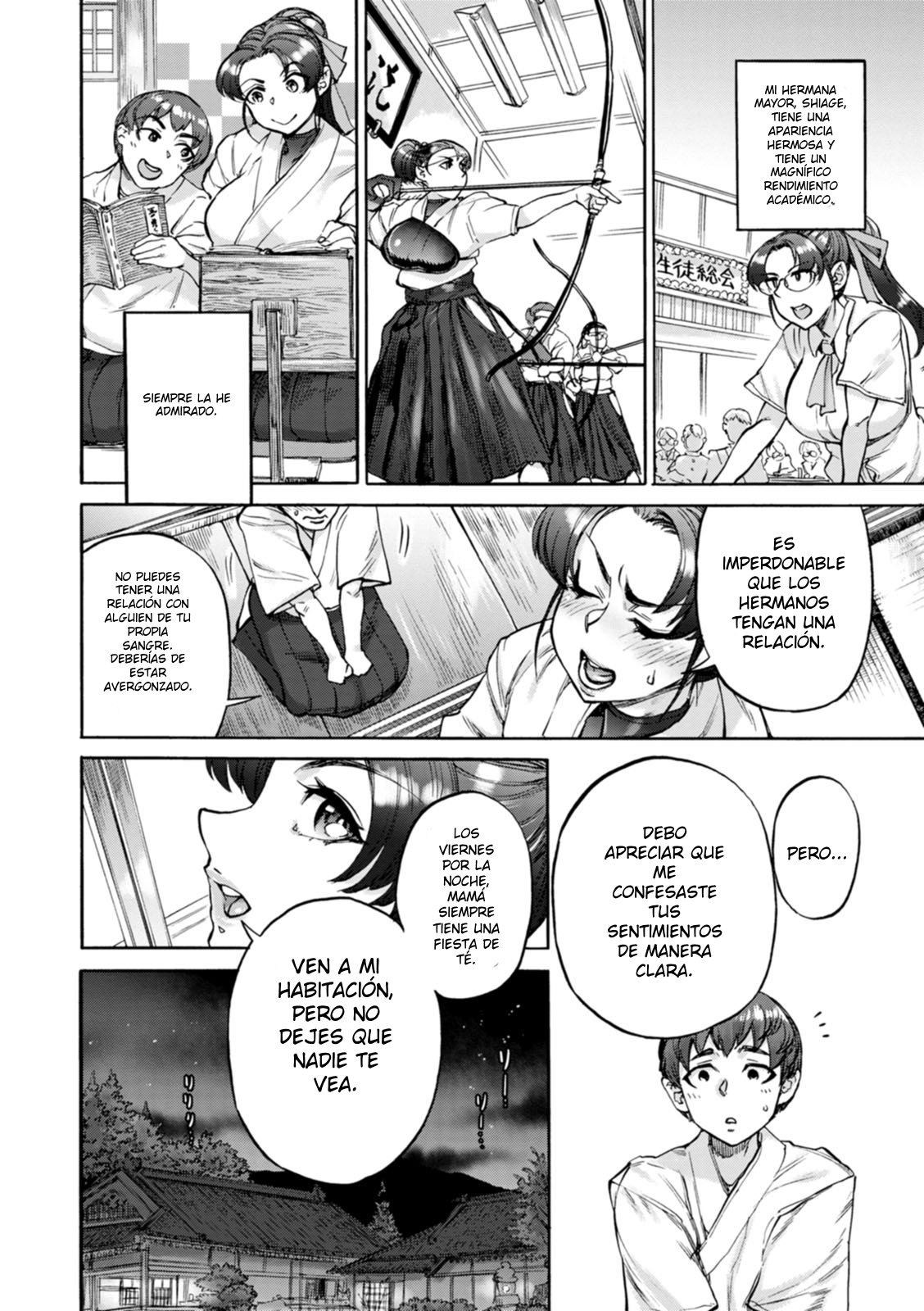 Tan majestuosa como mi hermana floreciendo 01 | 凛として咲く姉の如く 01 page 2 full
