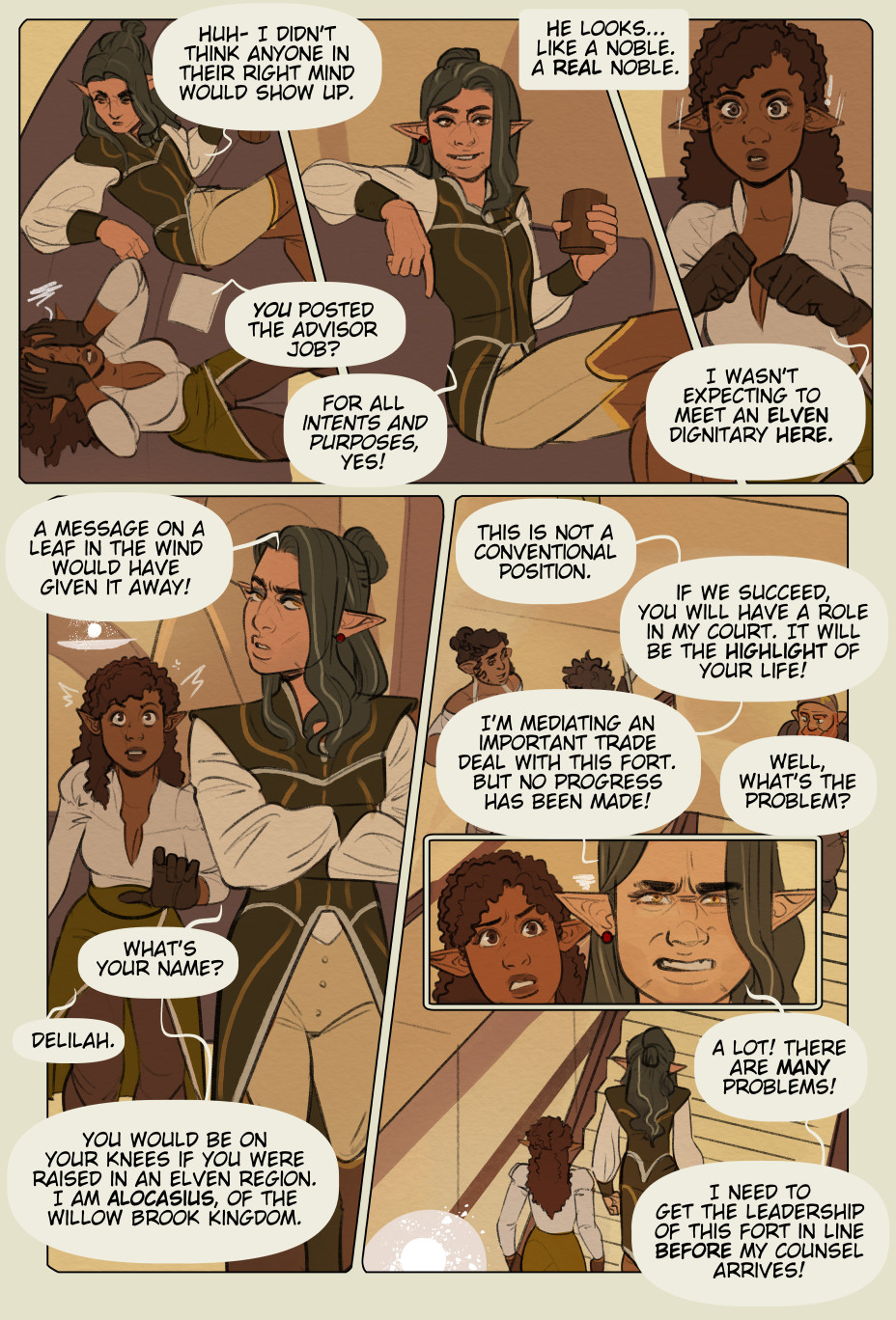 Tempering the Queen - a NSFW comic by Alimony page 10 full
