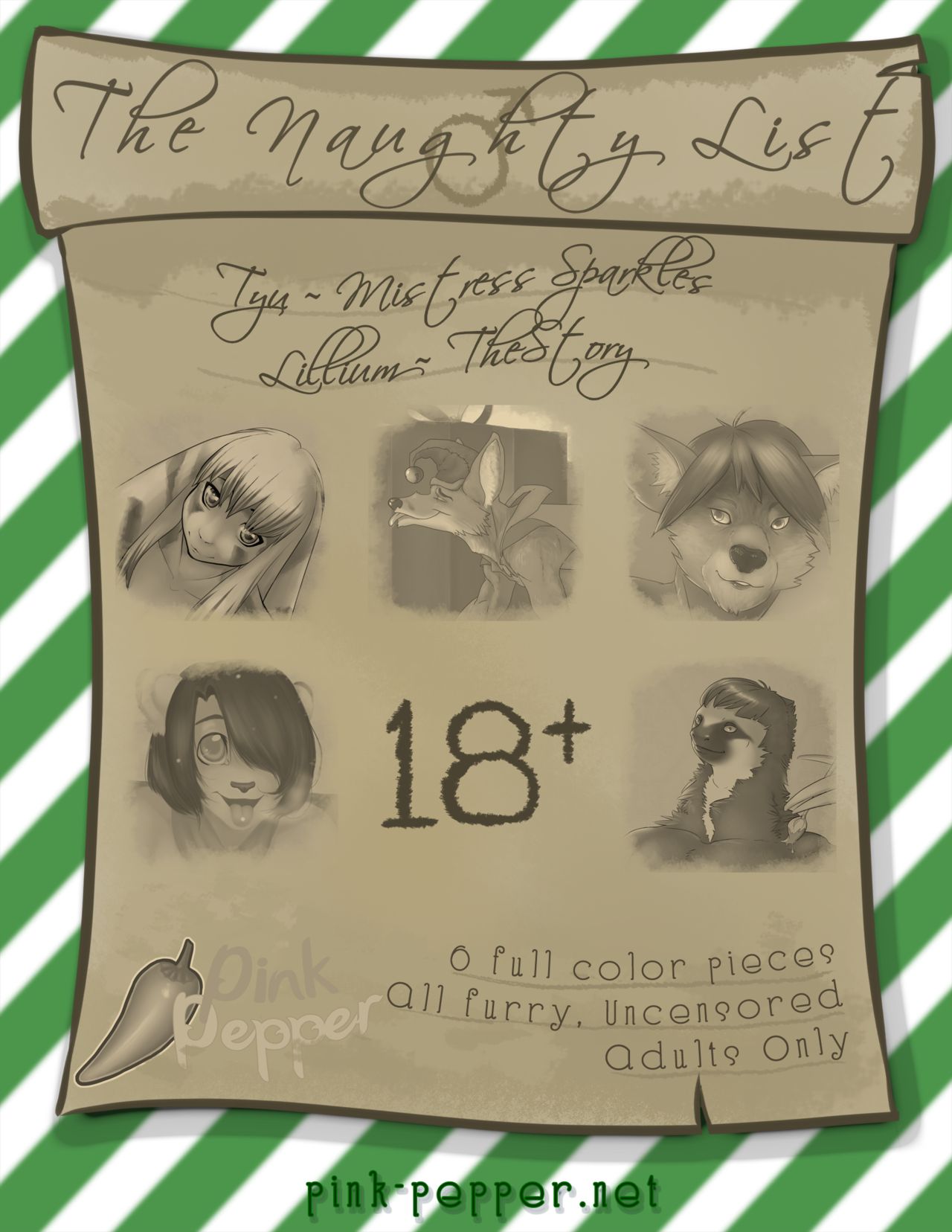 The Naughty List: Male Edition page 1 full