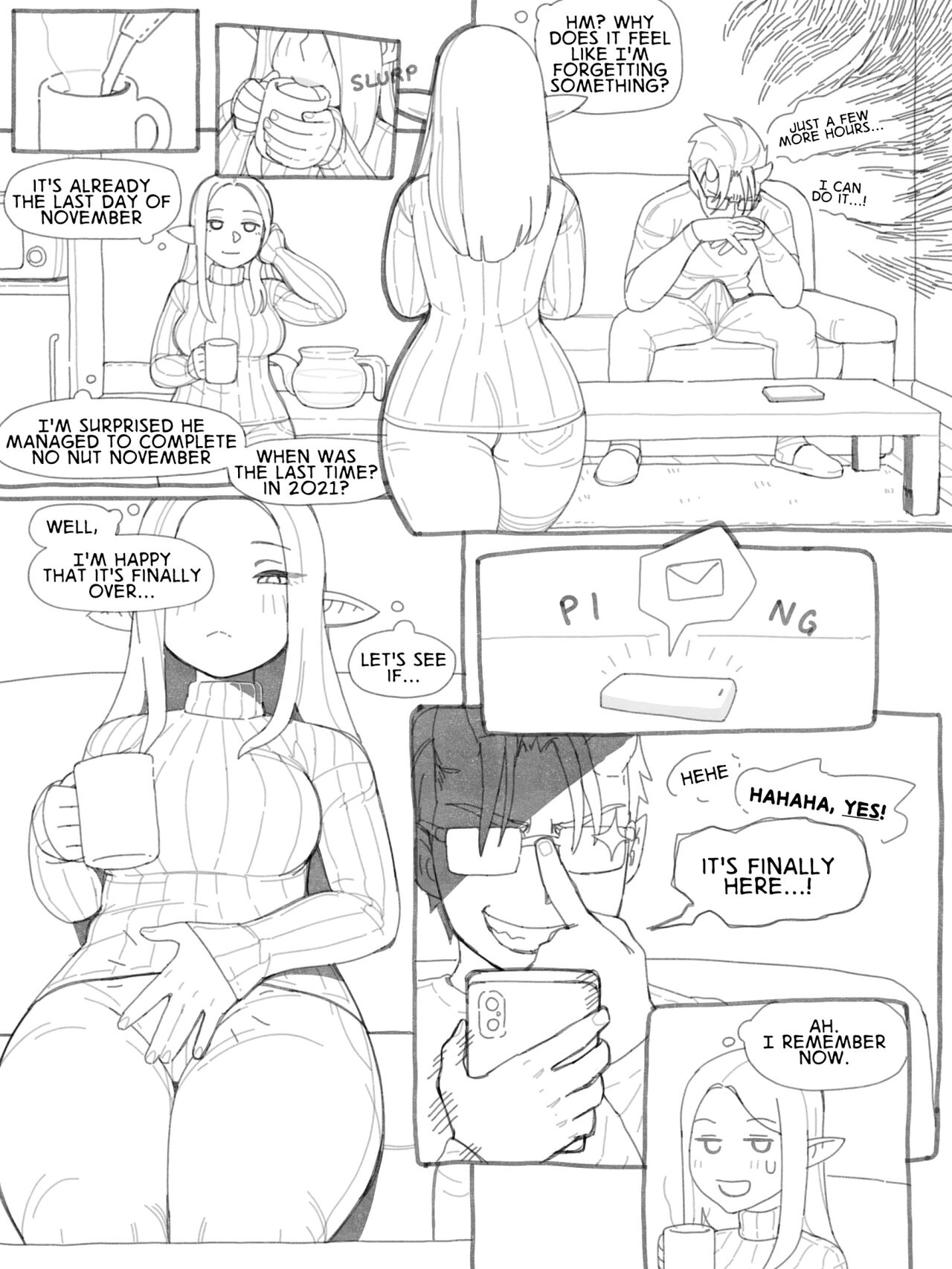 Kinkmas Calendar 2023 page 1 full