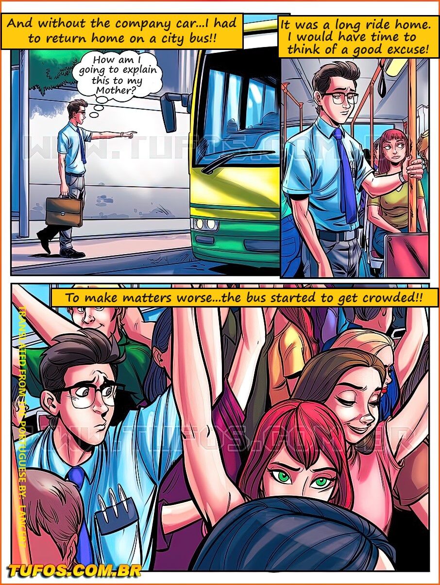 O Nerd Comedor #8 - Sex On A Crowded Bus page 4 full