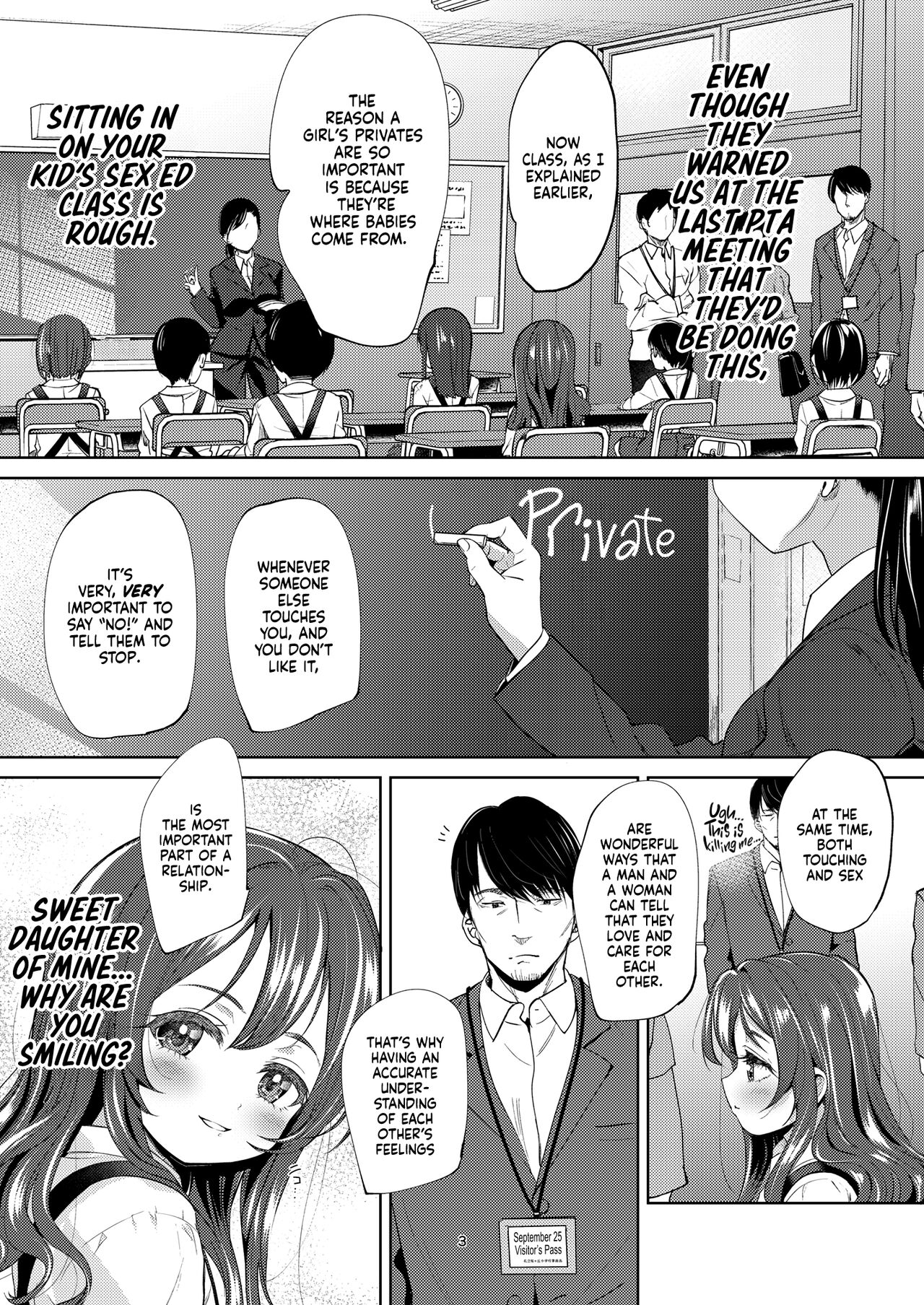 Chichi + Musume + Sex = | Father + Daughter + Sex = - Page 3 - IMHentai