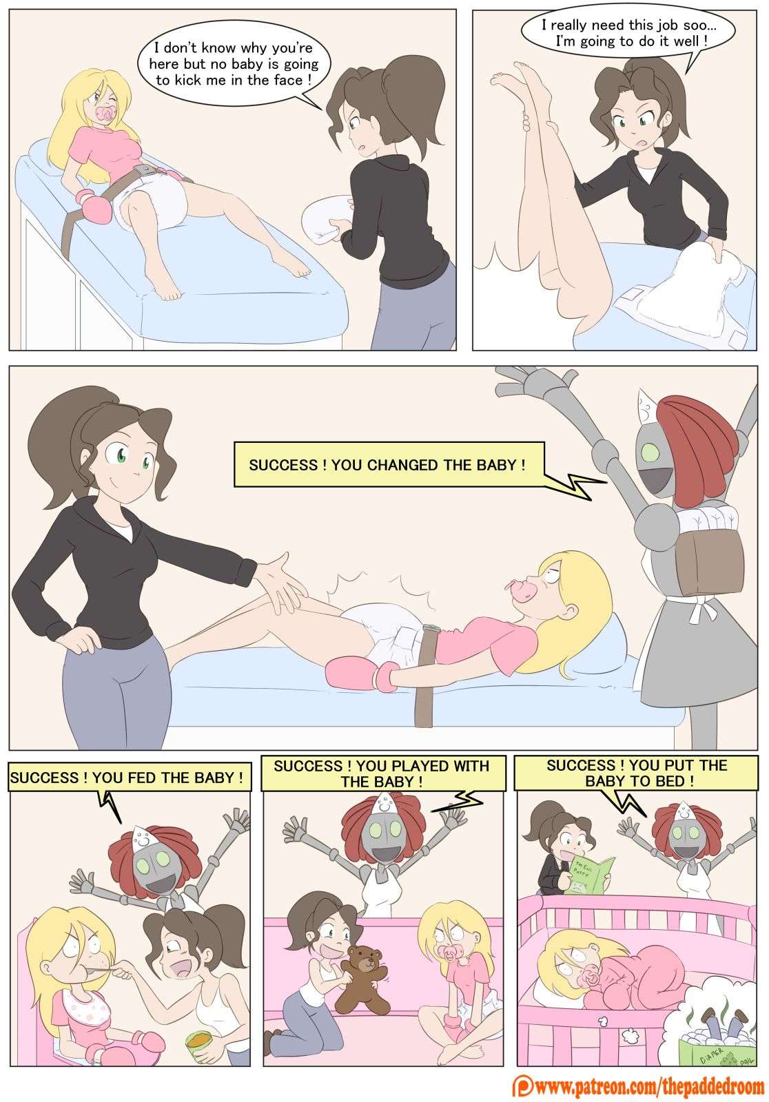 Artist - ThePaddedRoom / COMIC page 1 full
