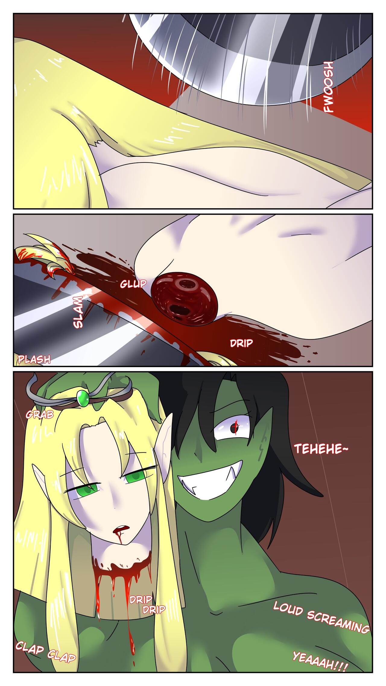 Futa Orc raiders vs Elven troops page 10 full