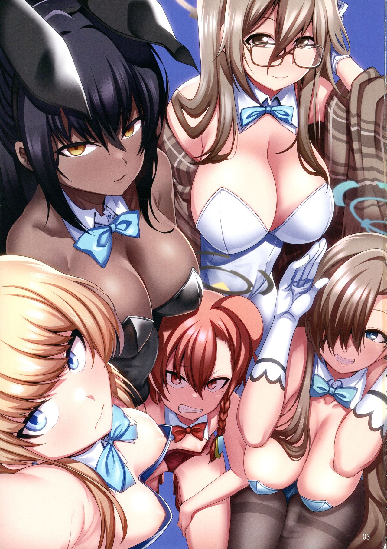 BuruAka Futanari Goudou | 블루아카 후타나리 합동 page 3 full