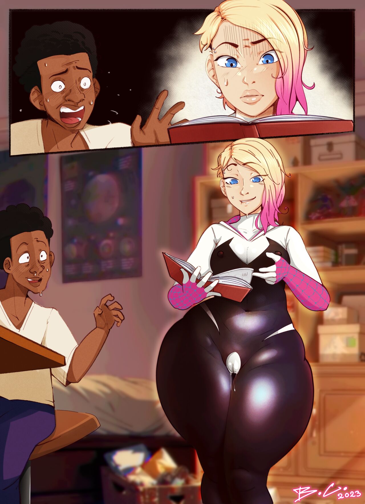 Gwen Stacy page 6 full