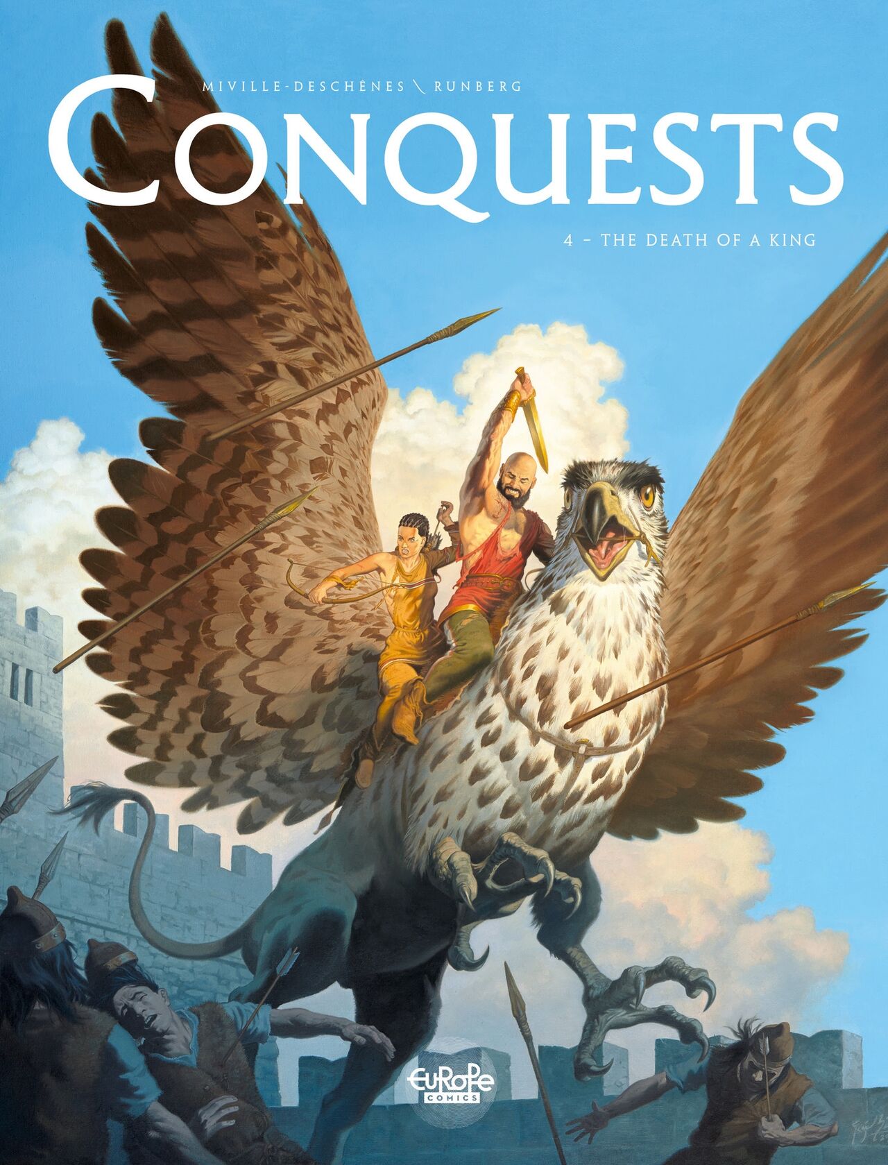 Conquests Vol. #4 the Death of a King page 1 full