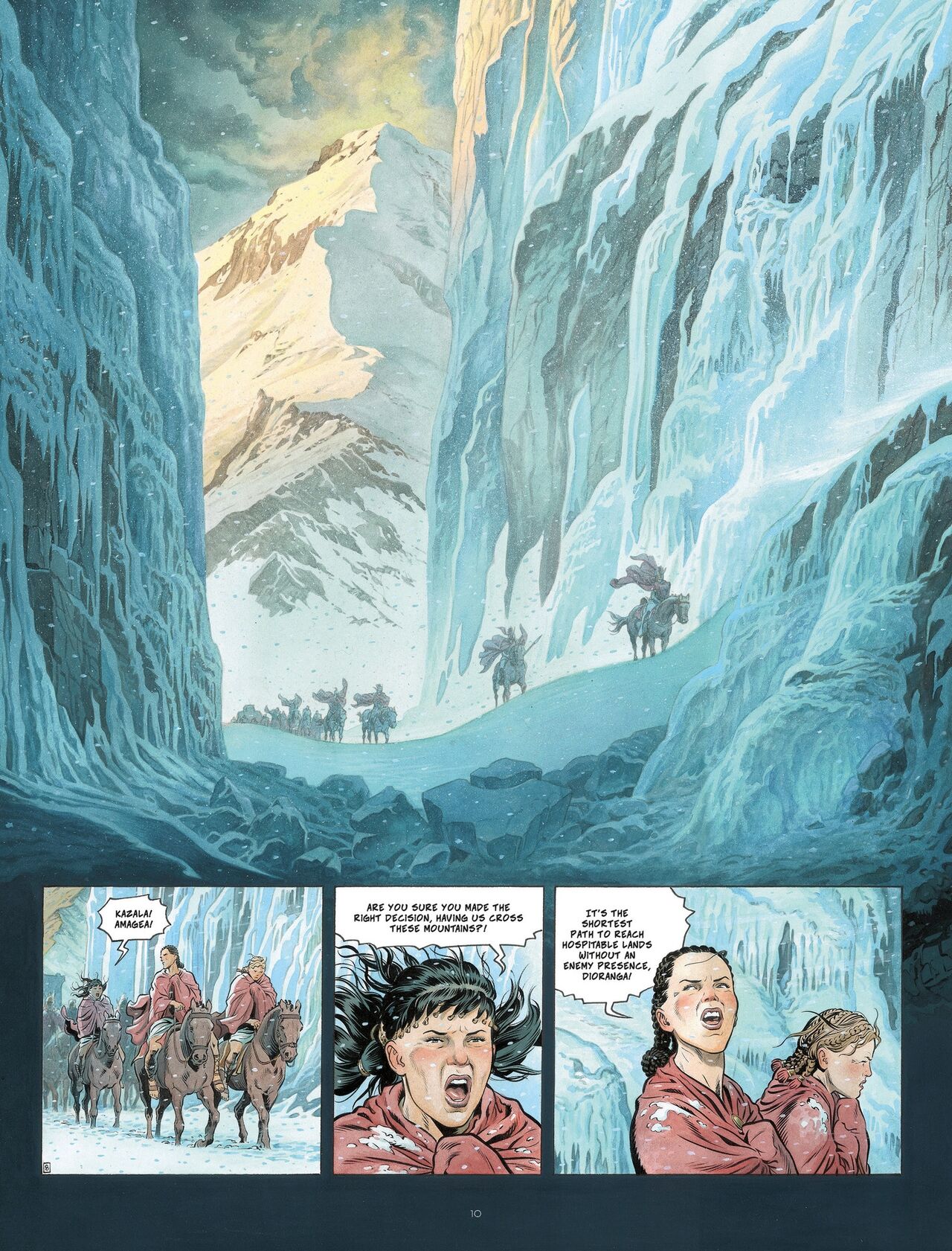 Conquests Vol. #4 the Death of a King page 10 full