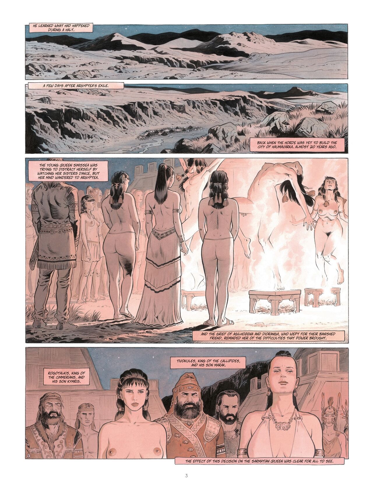 Conquests Vol. #4 the Death of a King page 3 full