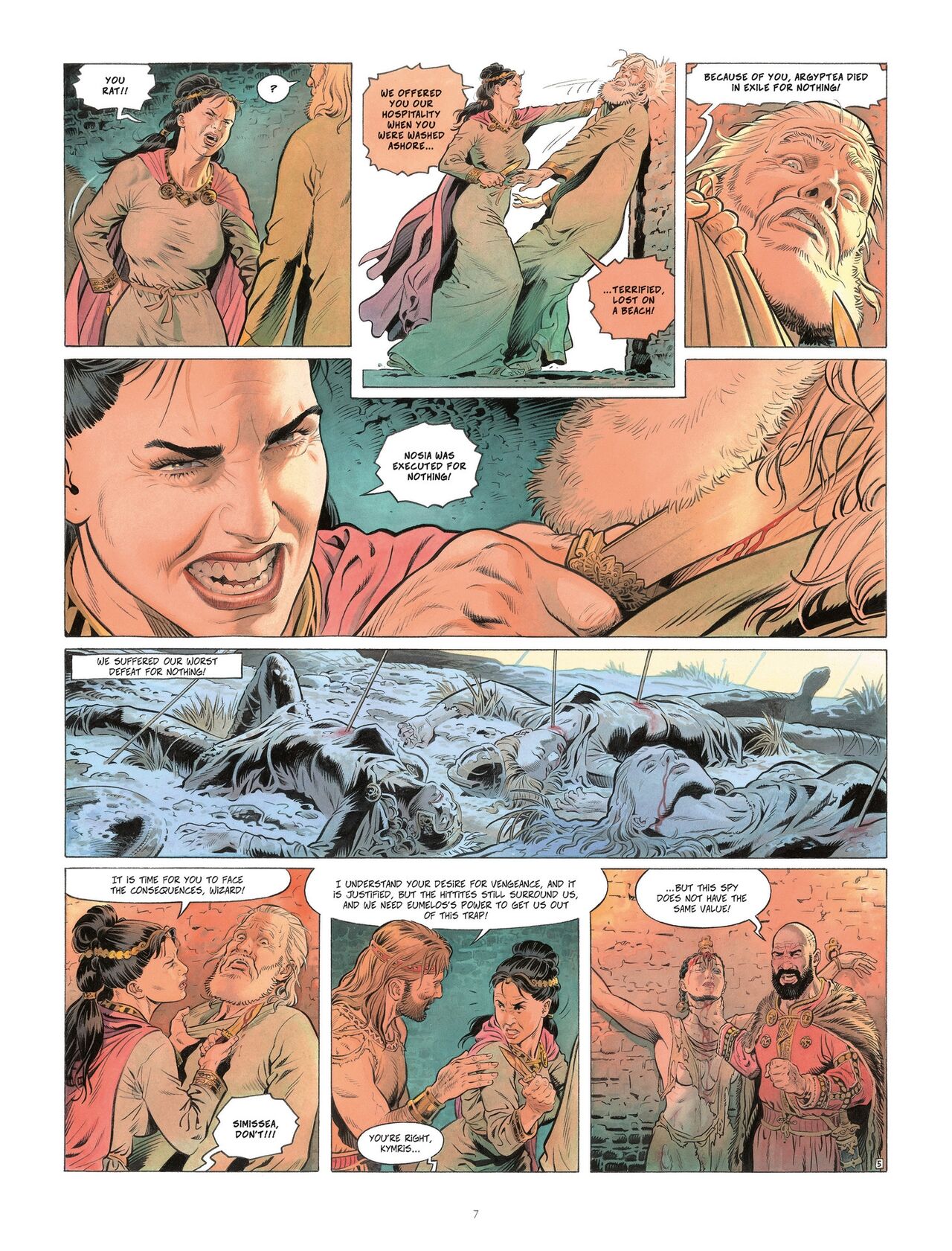 Conquests Vol. #4 the Death of a King page 7 full