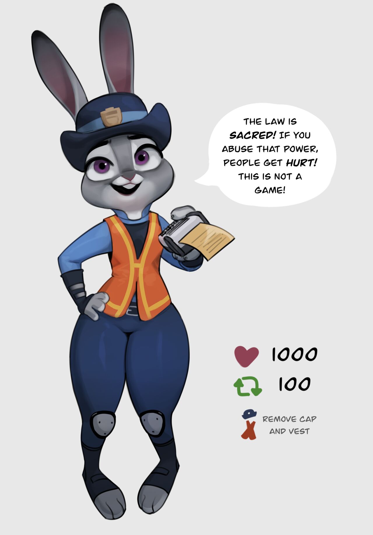 Judy Hopp's Stripgame page 1 full
