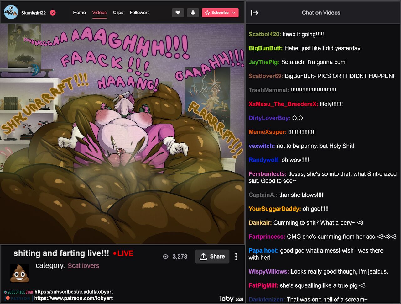 Clara's Livestream page 9 full
