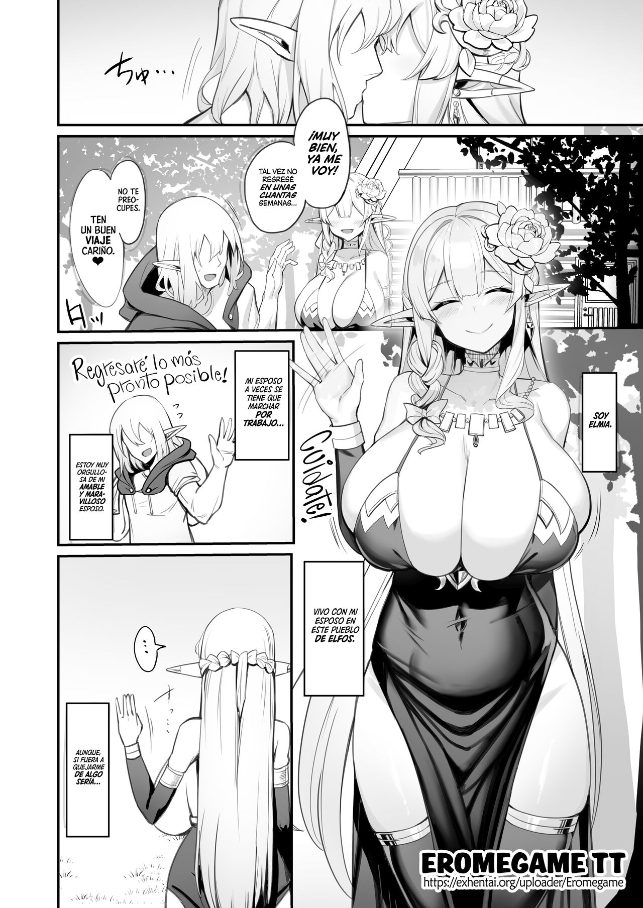 Elf Mama-San no manga | A Manga About an Elf Housewife page 3 full