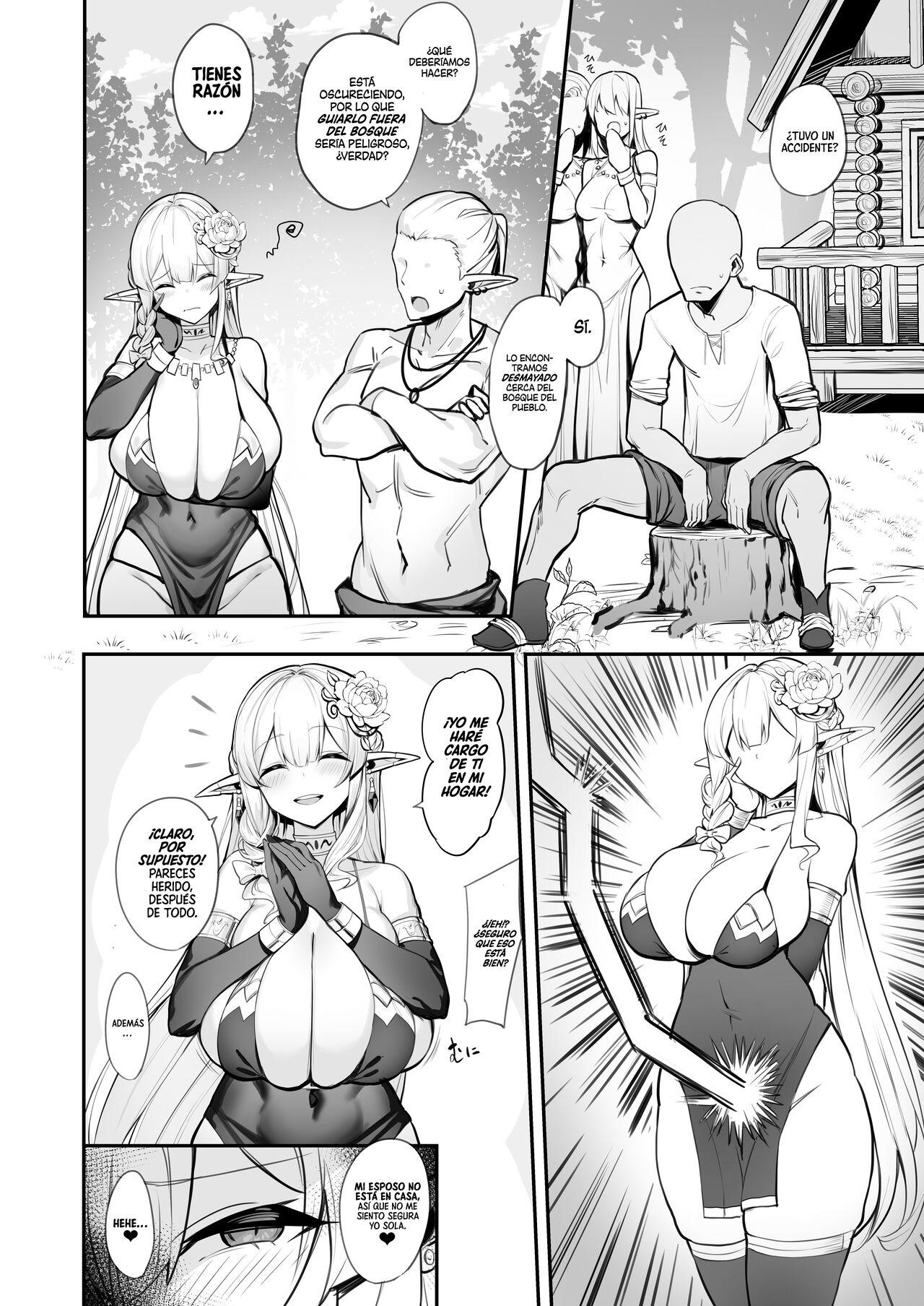 Elf Mama-San no manga | A Manga About an Elf Housewife page 5 full