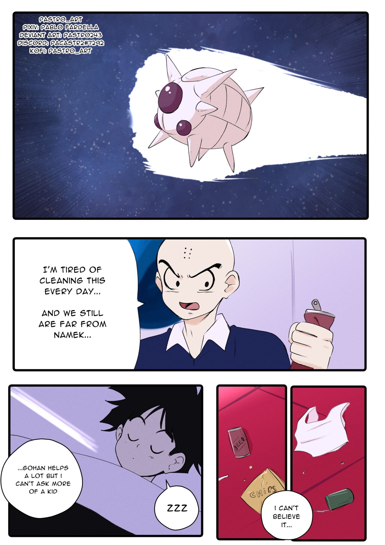 Trip to Namek page 2 full