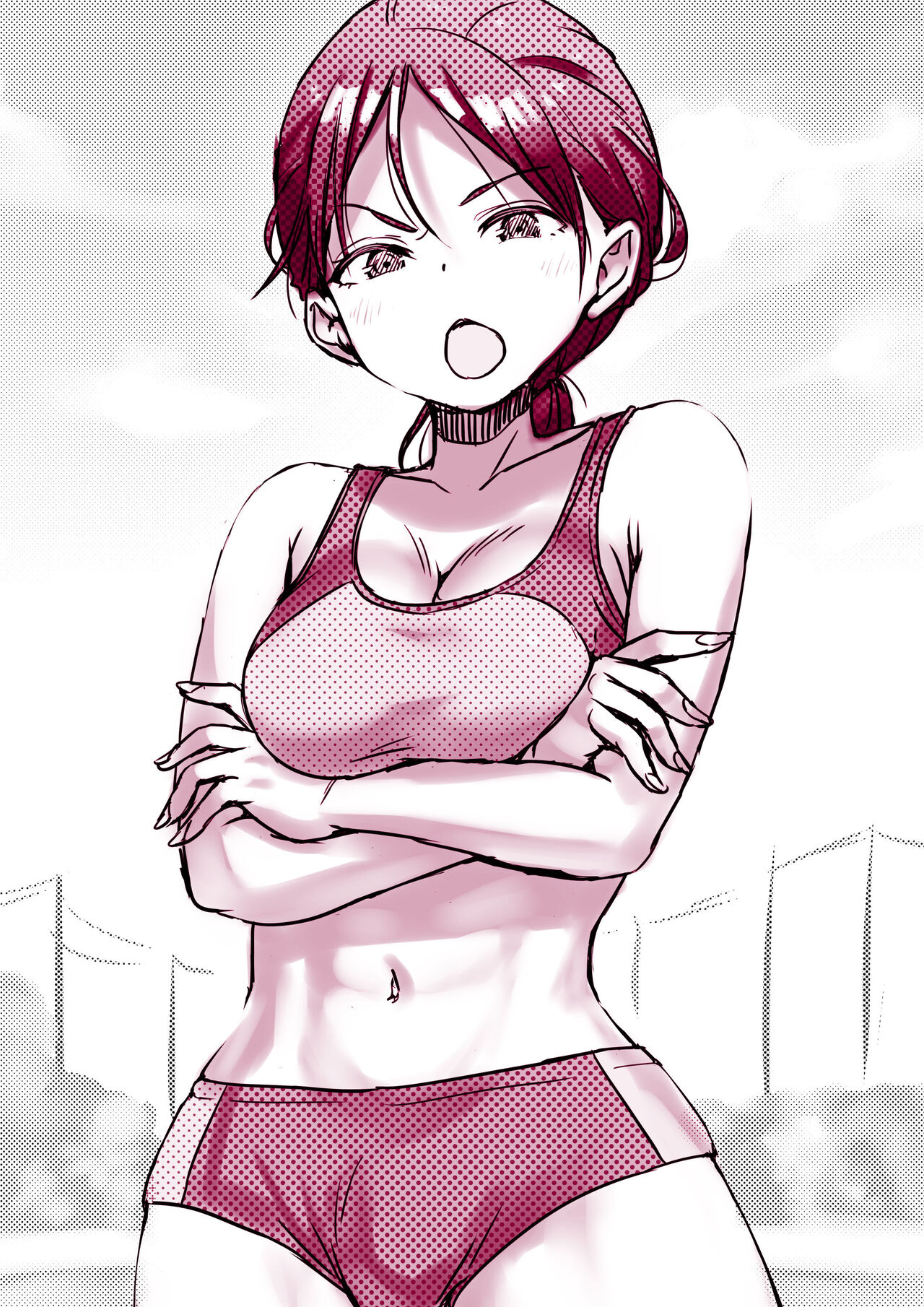 Uzai Rikujou Futanari Senpai ni Hangeki page 3 full