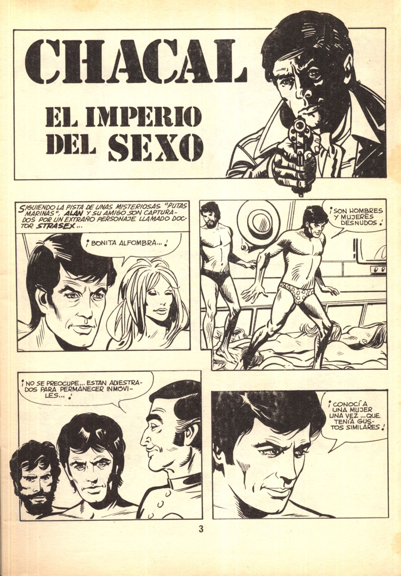 Chacal n.44 - El imperio del sexo page 3 full