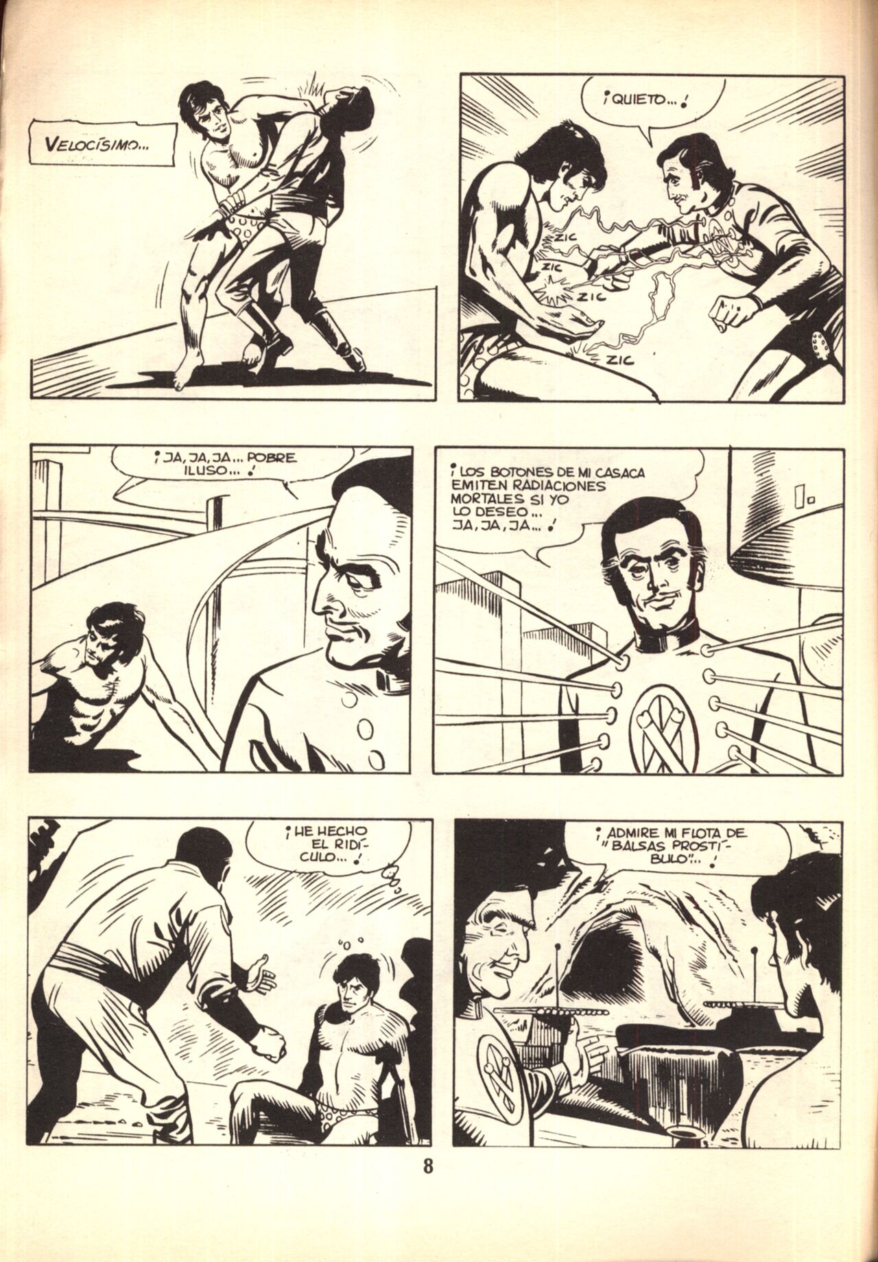 Chacal n.44 - El imperio del sexo page 8 full