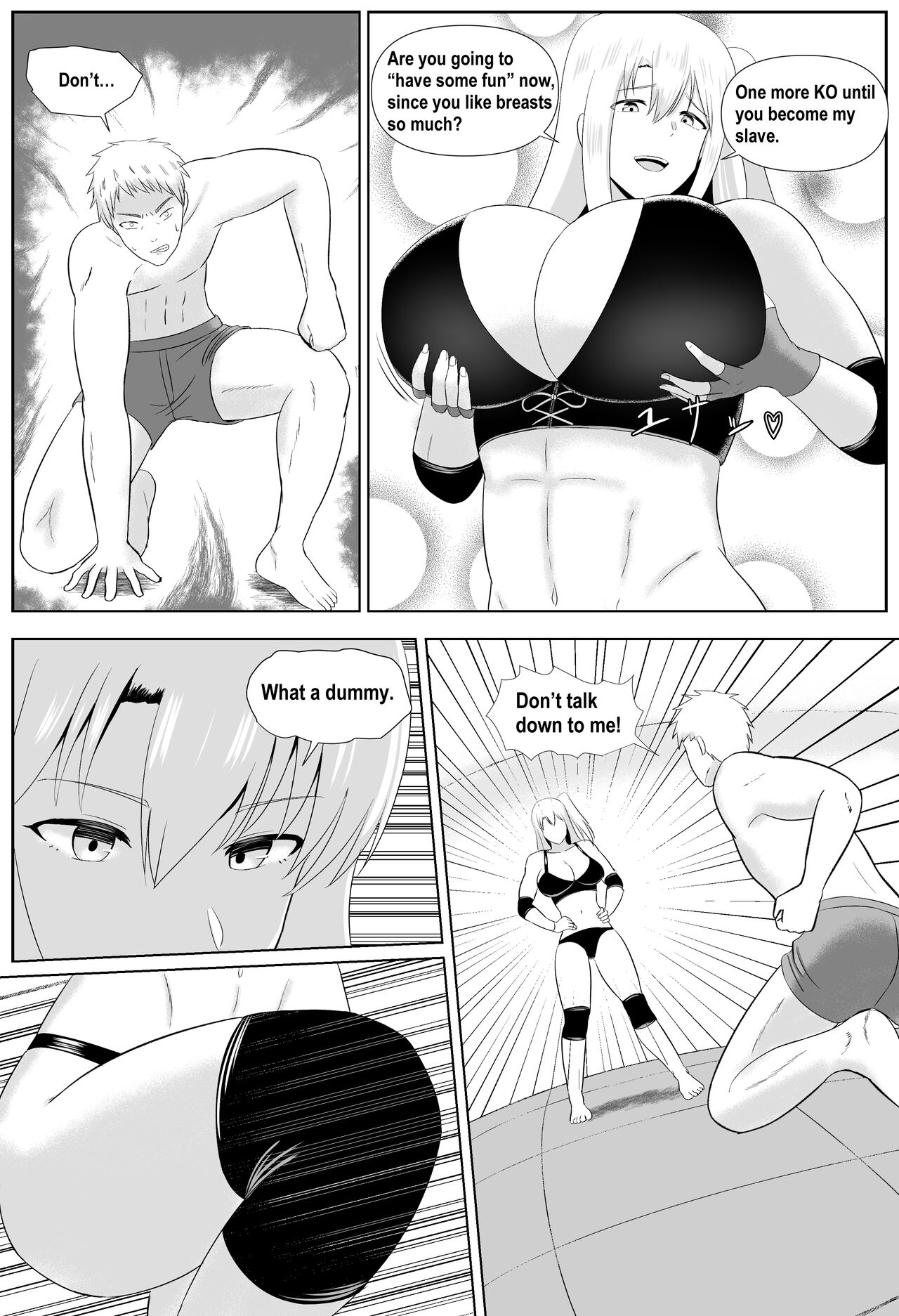 Taiman! I Can't Let Saki Beat Me! page 3 full