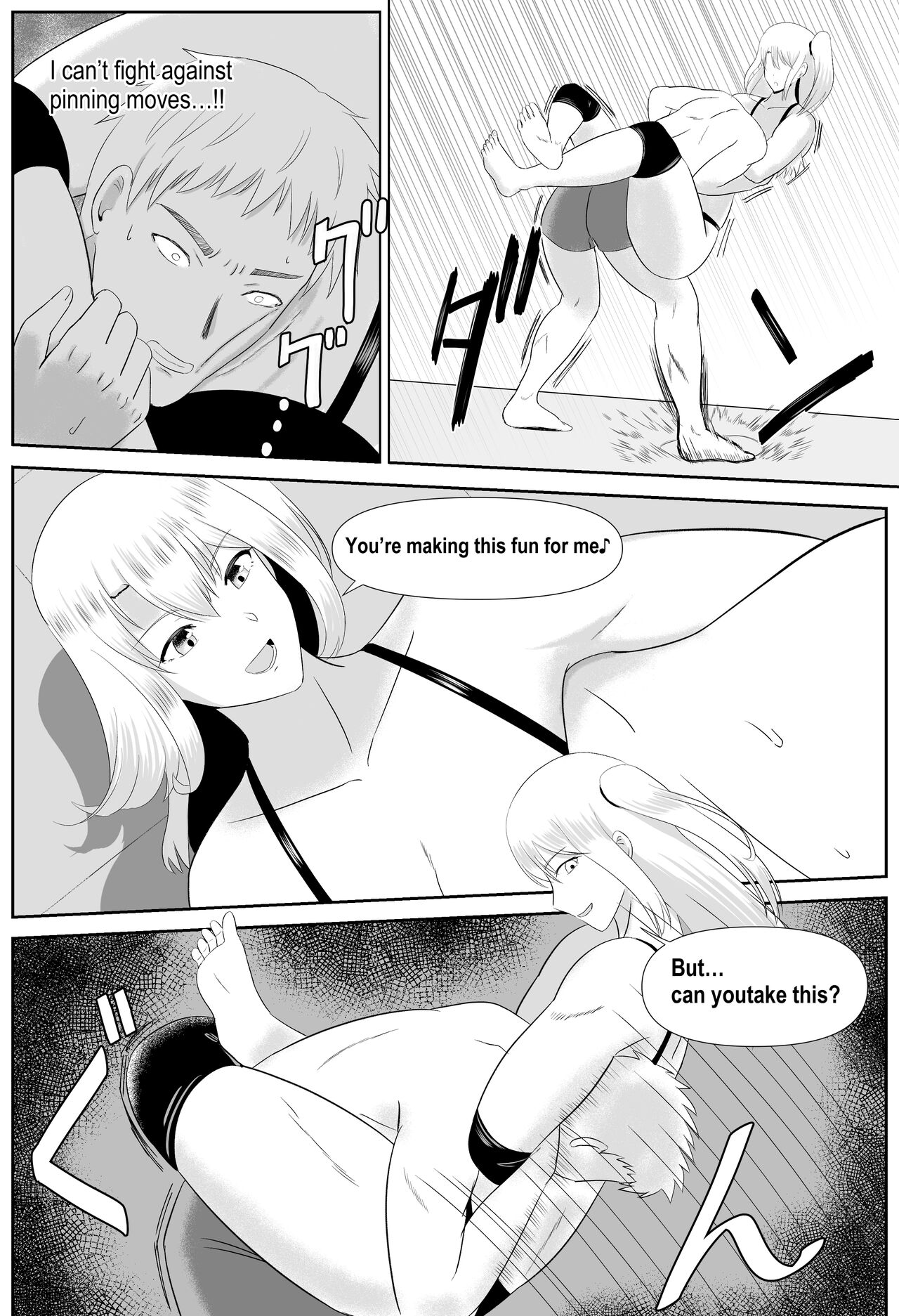 Taiman! I Can't Let Saki Beat Me! page 5 full