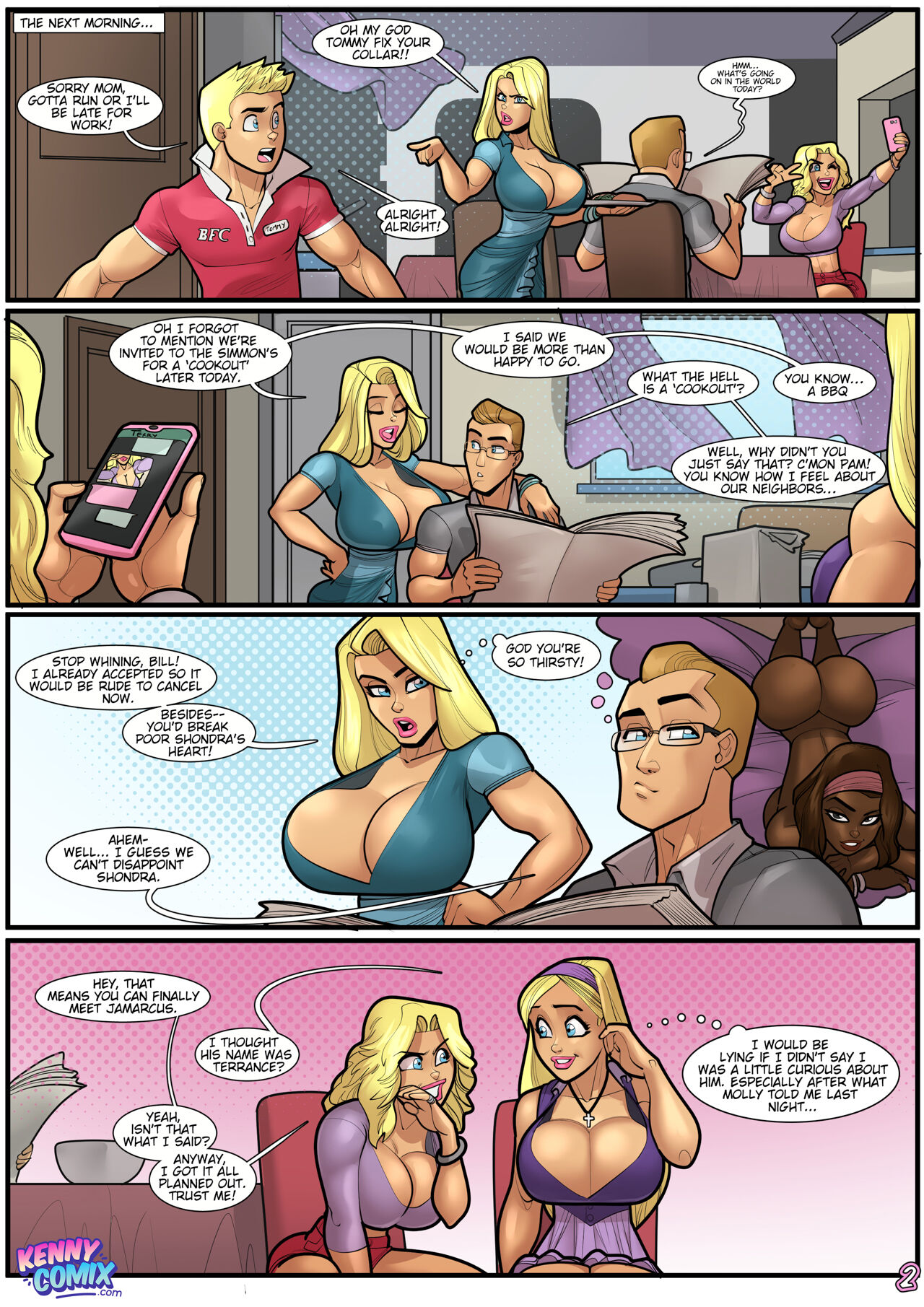 Meet the Neighbors 3: The Cookout page 3 full