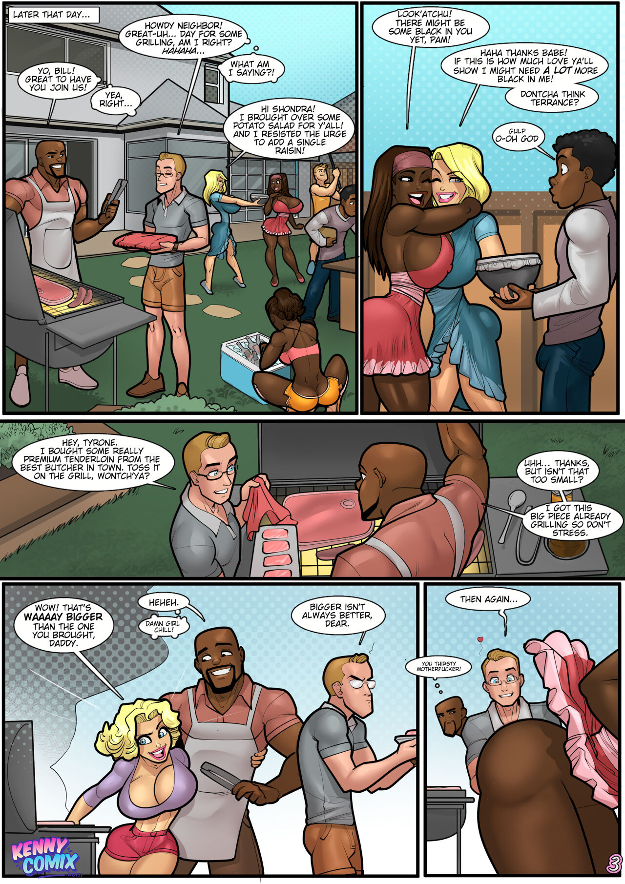 Meet the Neighbors 3: The Cookout page 4 full