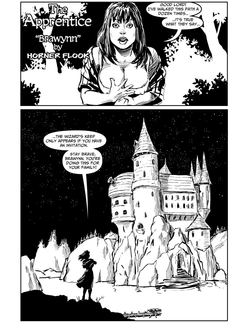 The Apprentice - "Brawynn" page 1 full
