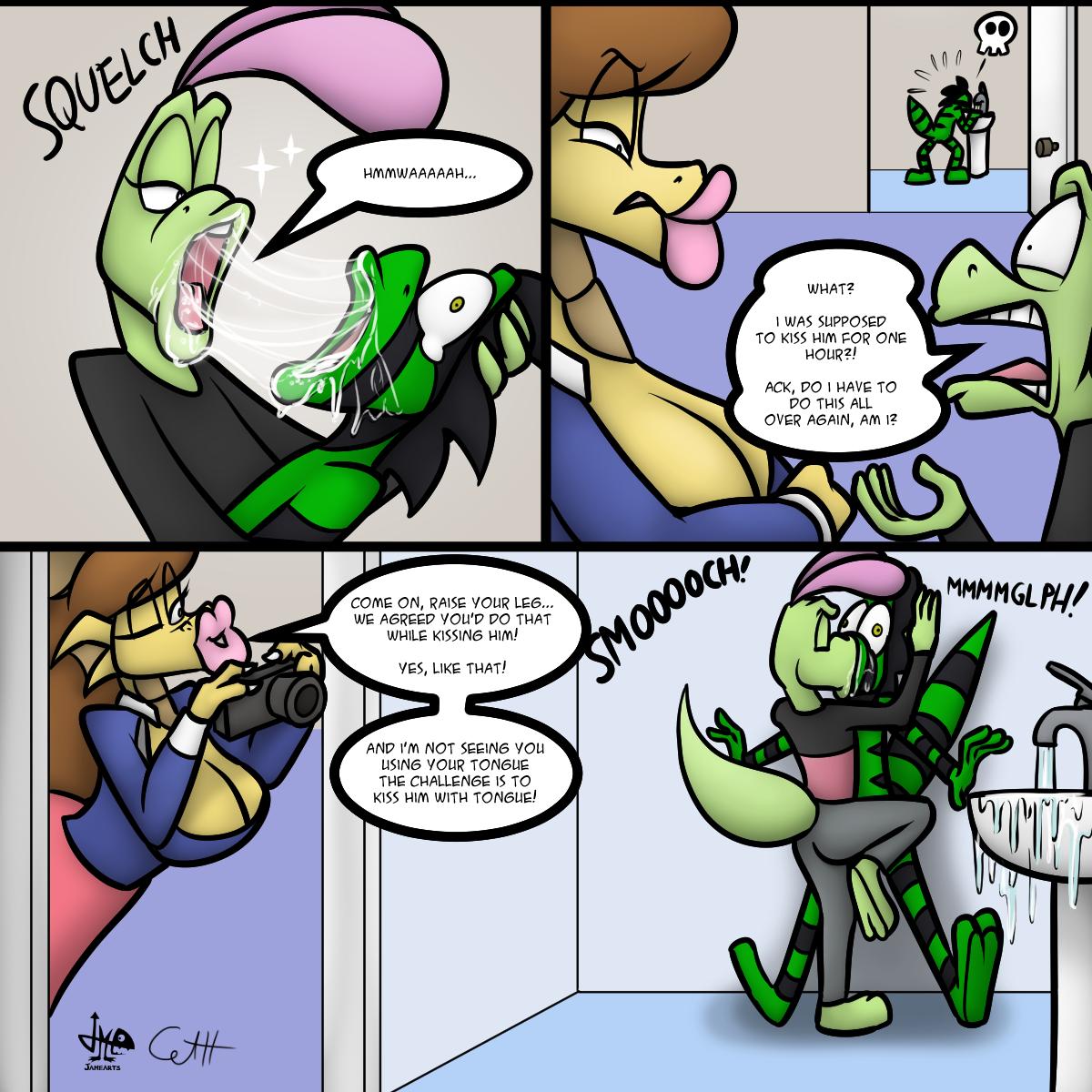 Kissing Challenge page 3 full