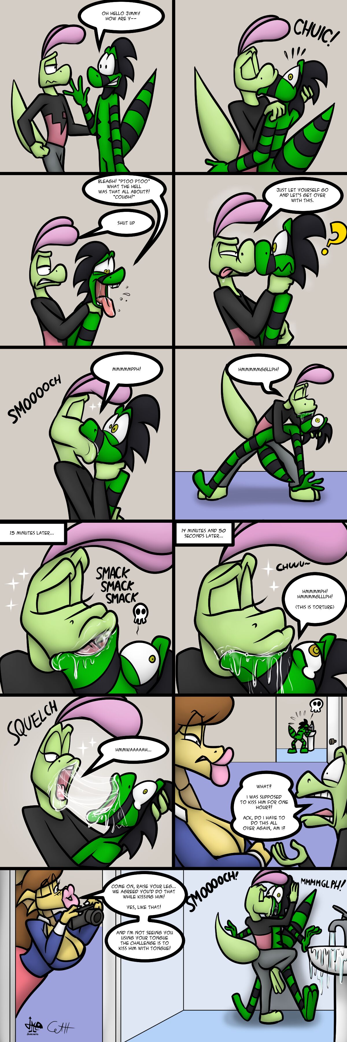 Kissing Challenge page 7 full