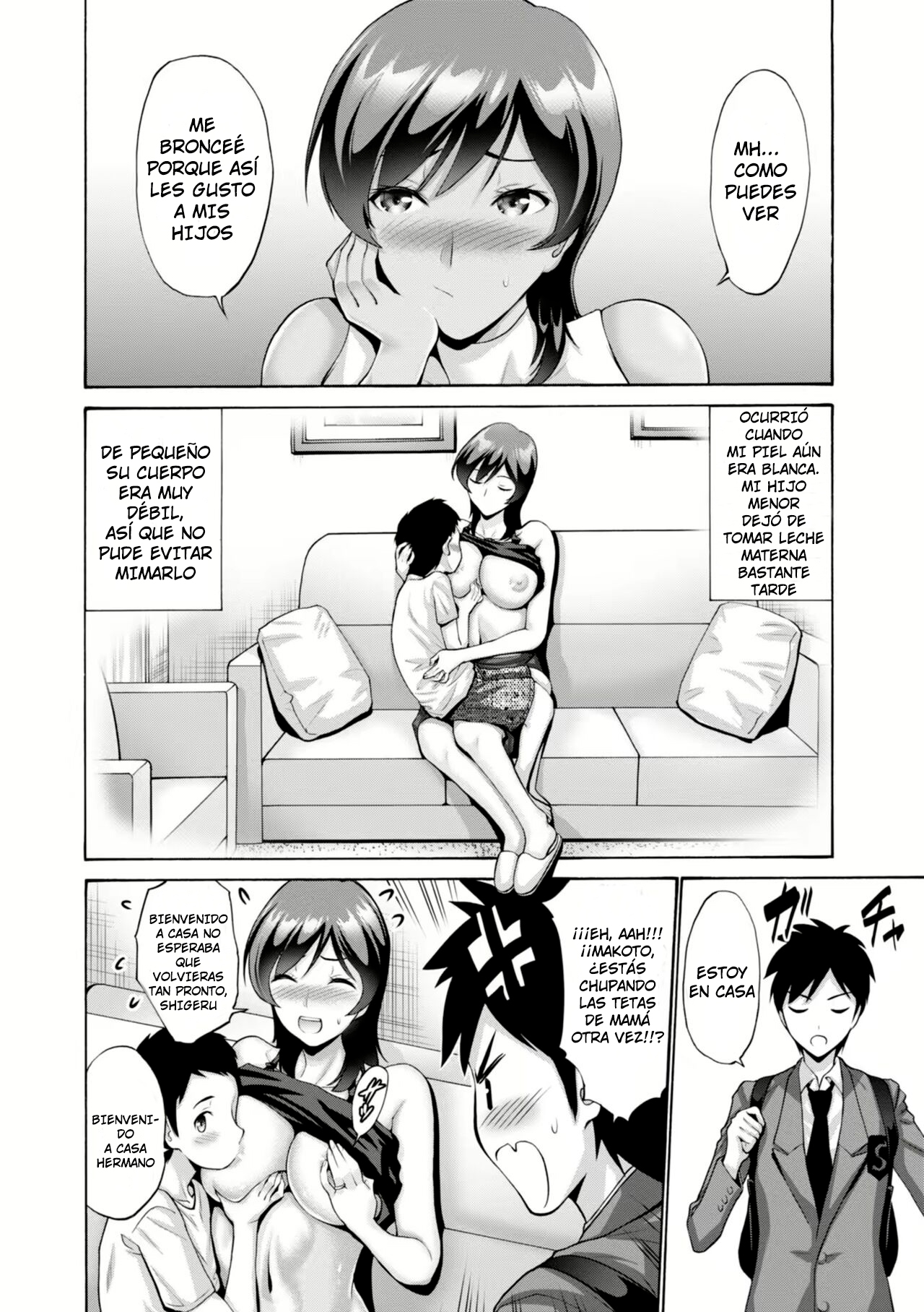 Haha wa Musuko no Chinpo ni Koi o Suru Ch 7 Page 2 IMHentai 