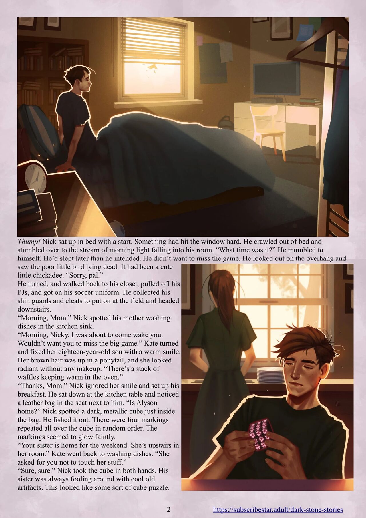 Enki's Puzzle  - 1 - English page 3 full