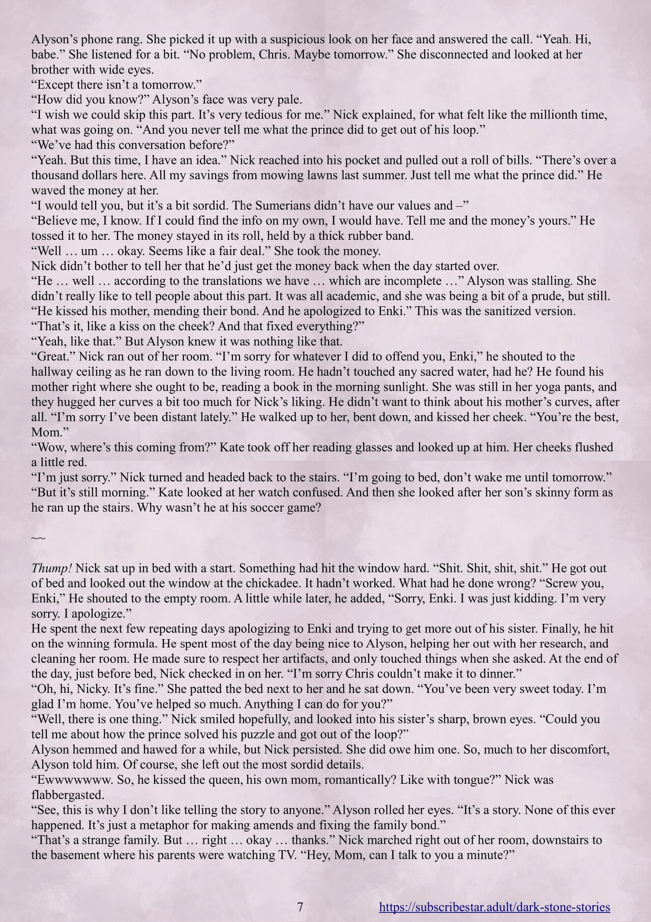 Enki's Puzzle  - 1 - English page 8 full