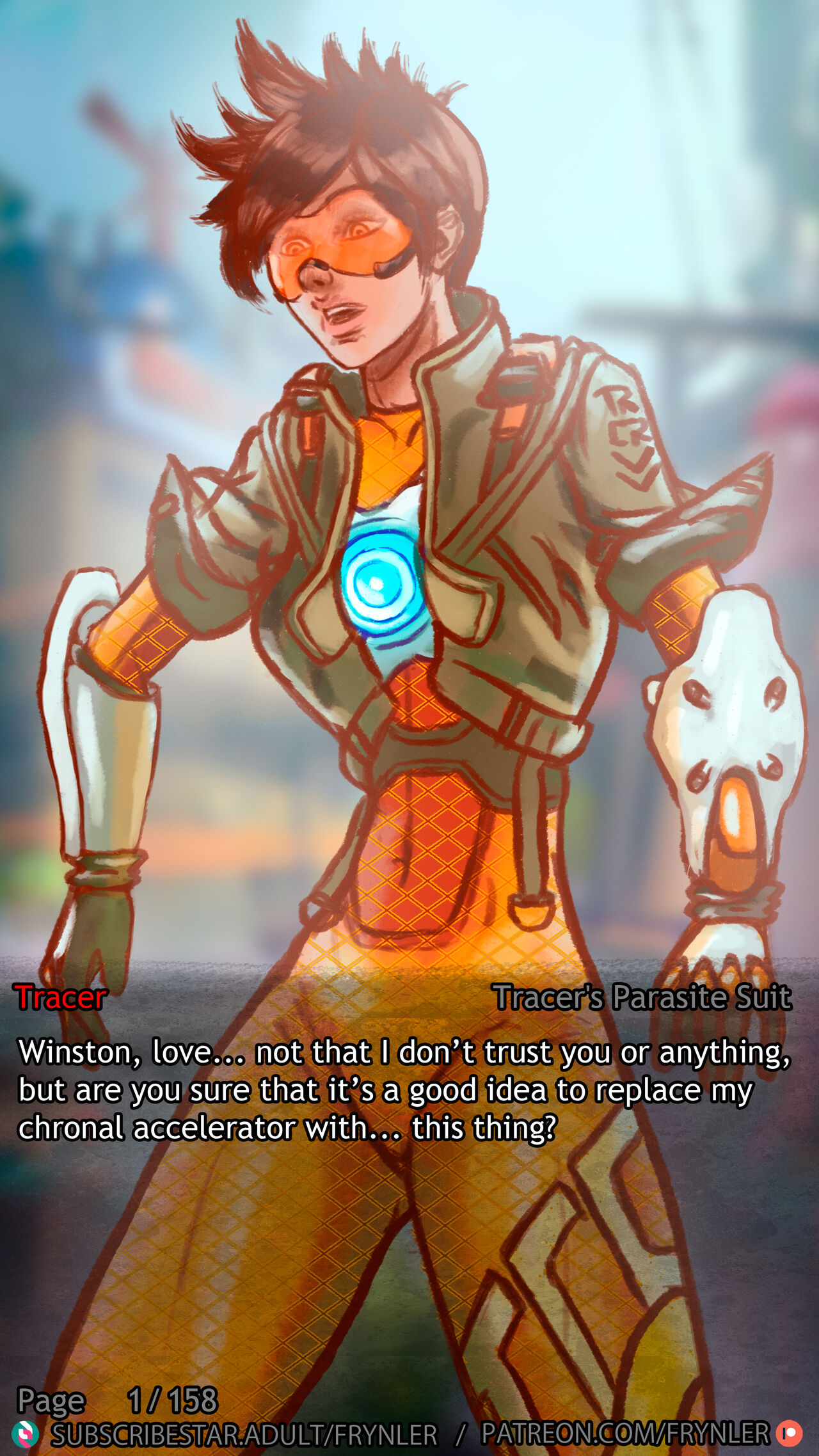 Tracers Parasite Suit page 1 full