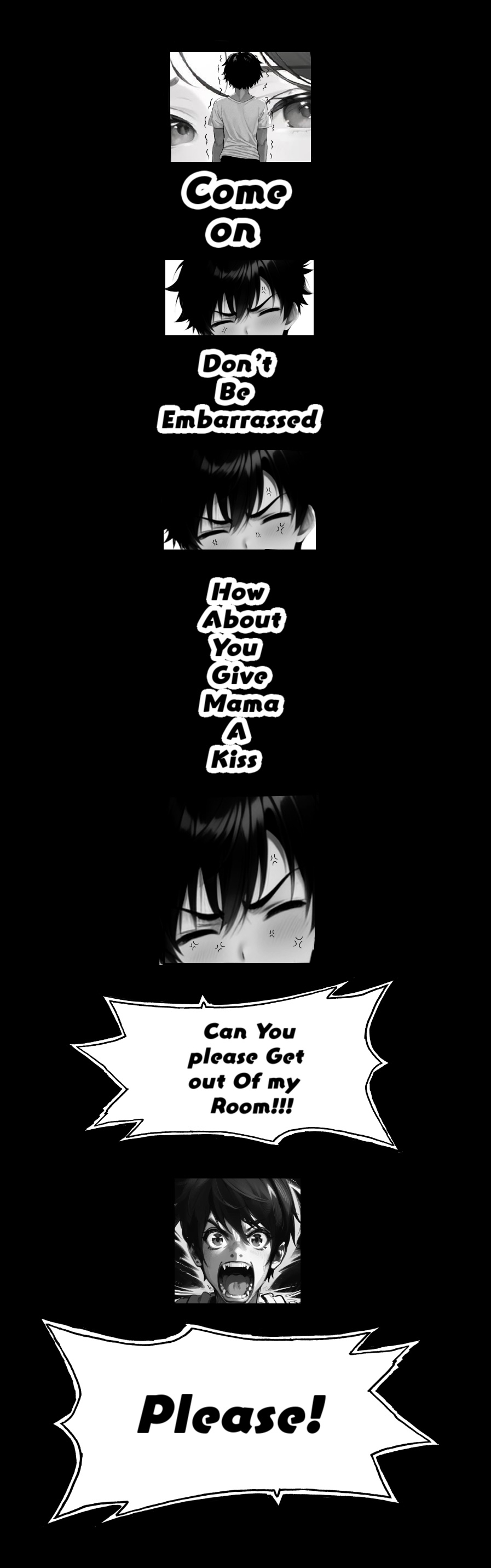 Giantess Comic: My Brobdingnagian Family page 10 full