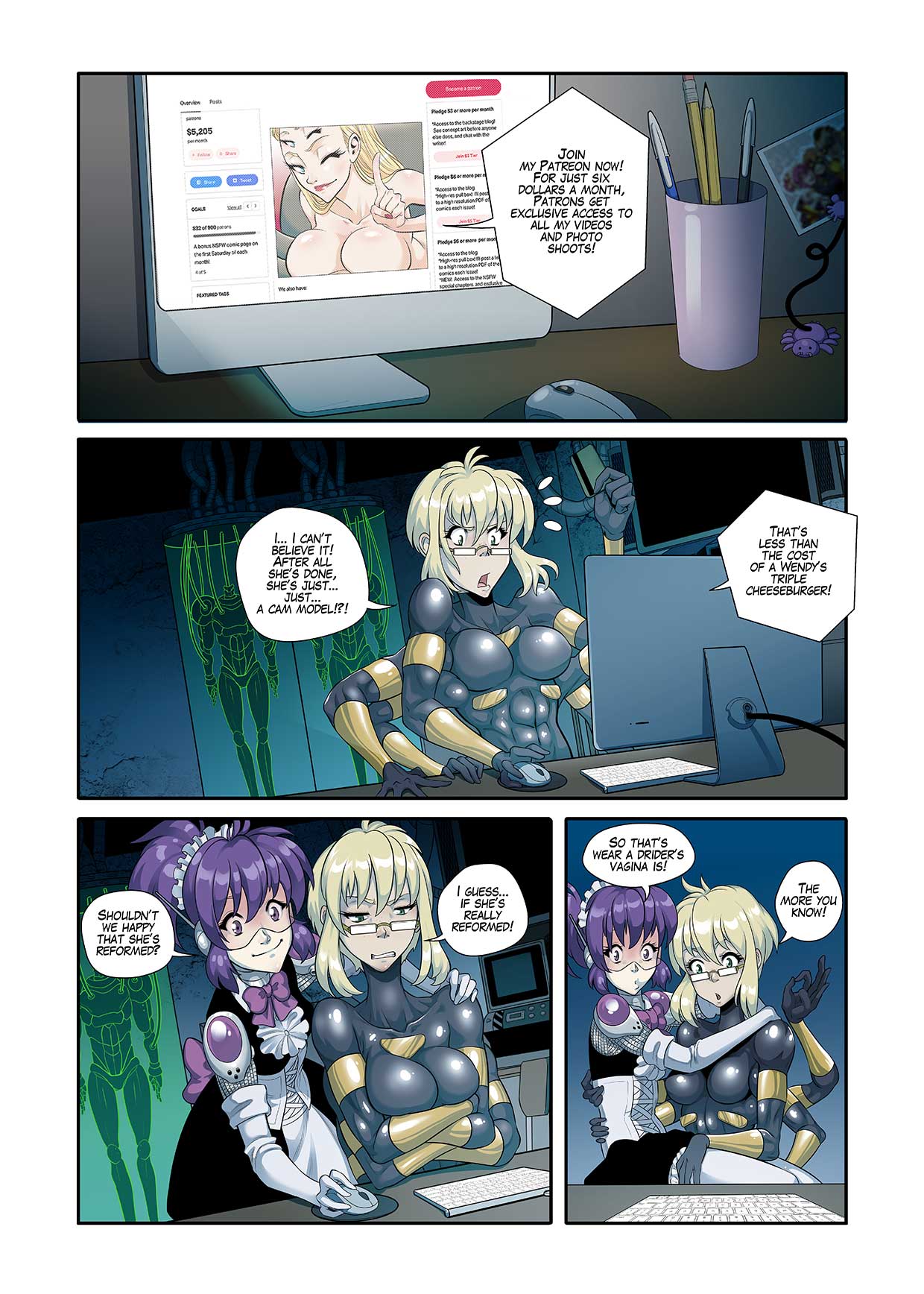 Evil Spinnerette page 10 full