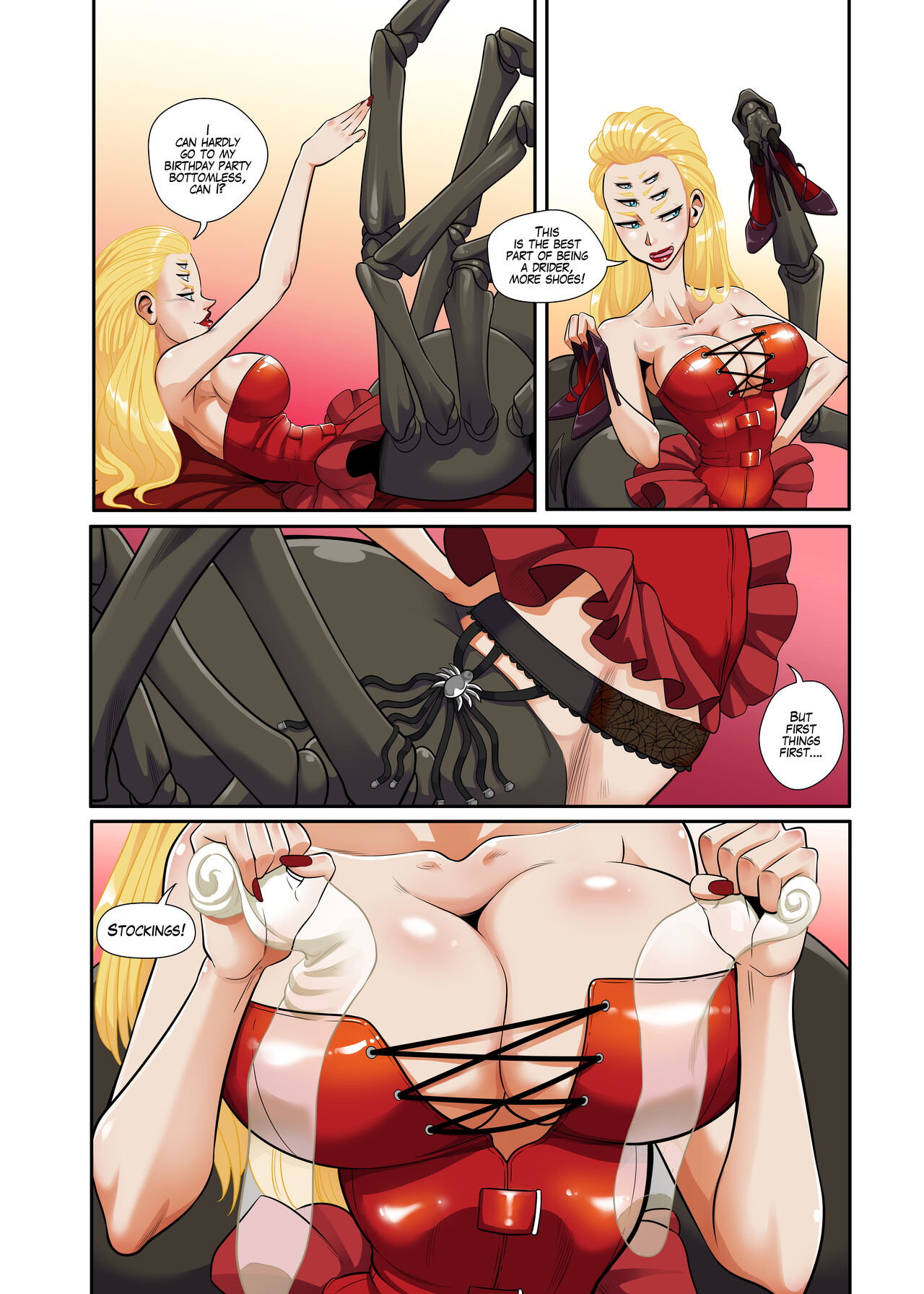 Evil Spinnerette page 6 full