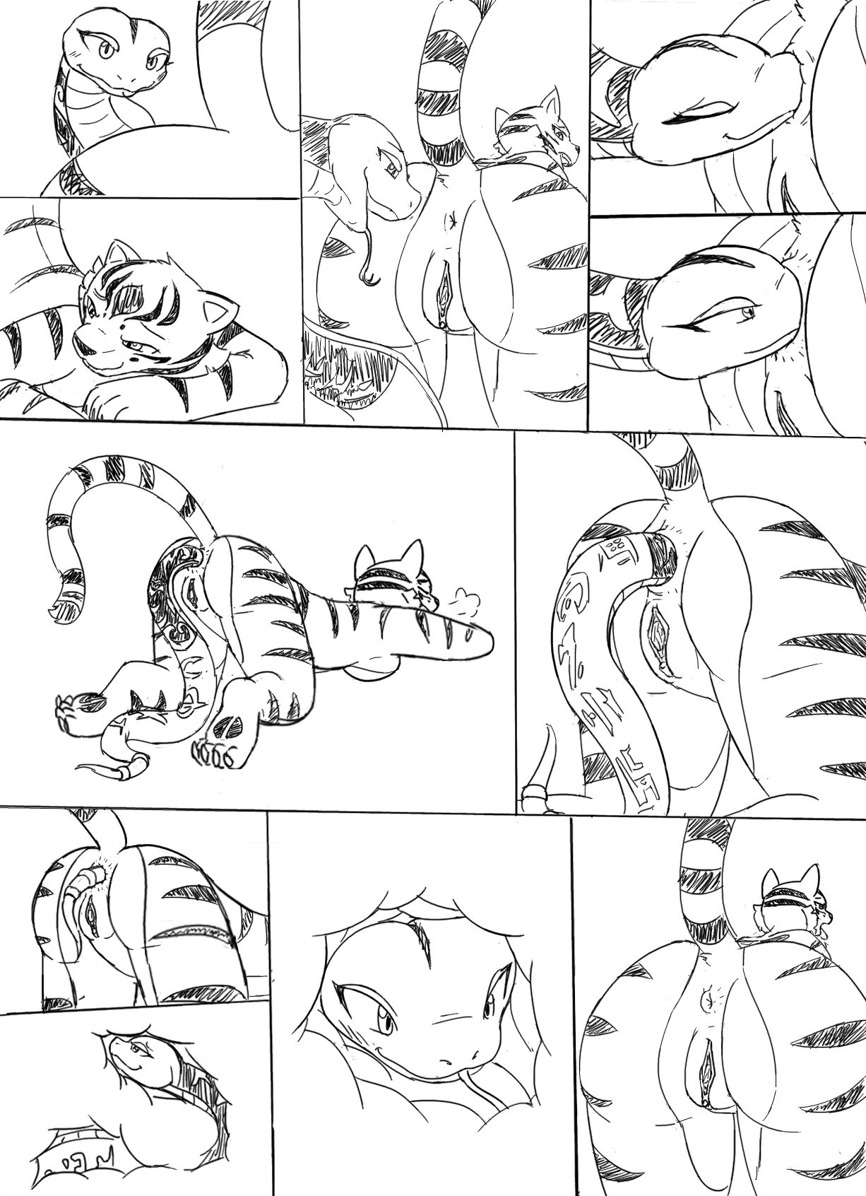 Tigress and Viper's Time Off page 10 full