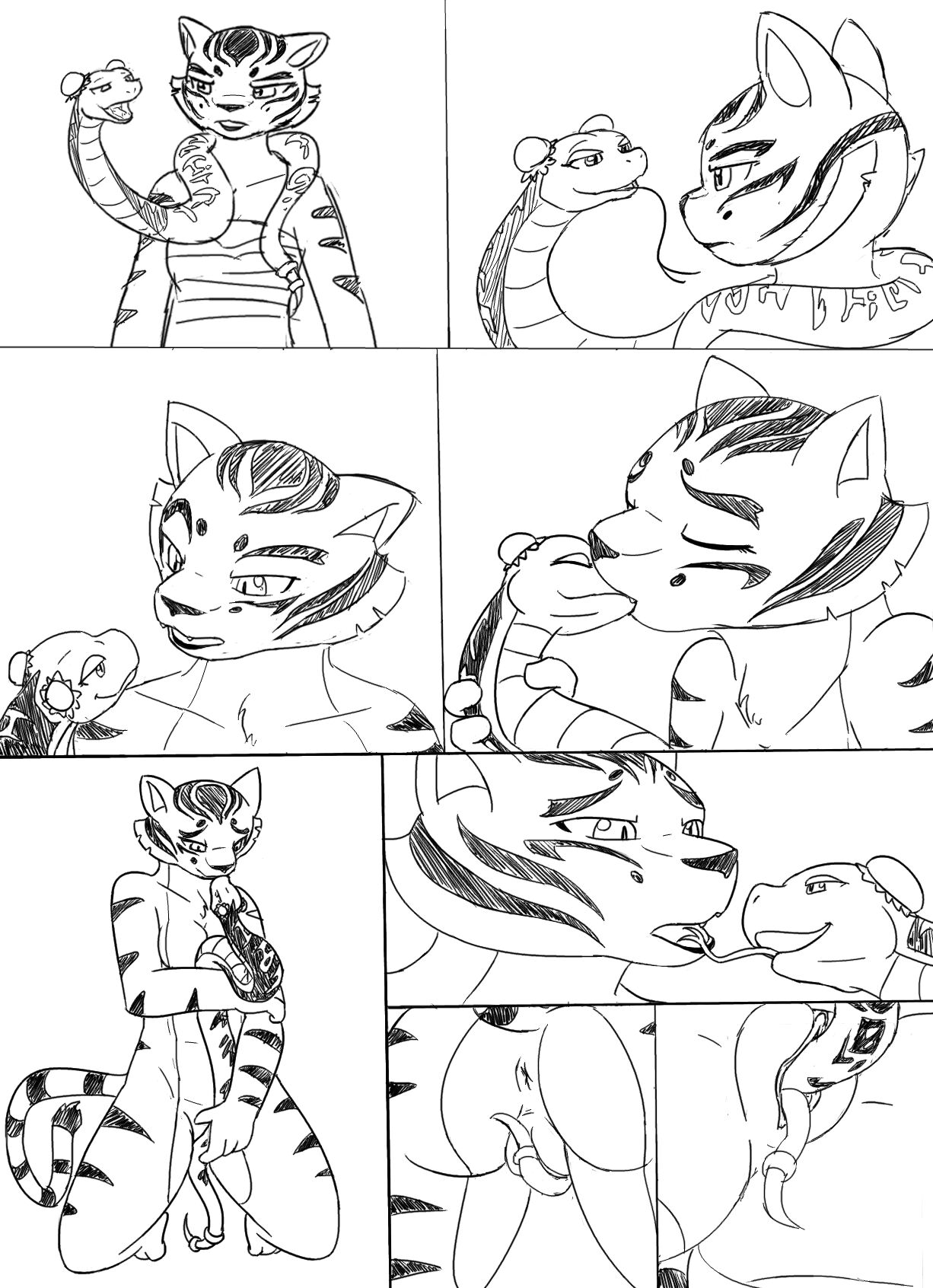 Tigress and Viper's Time Off page 7 full