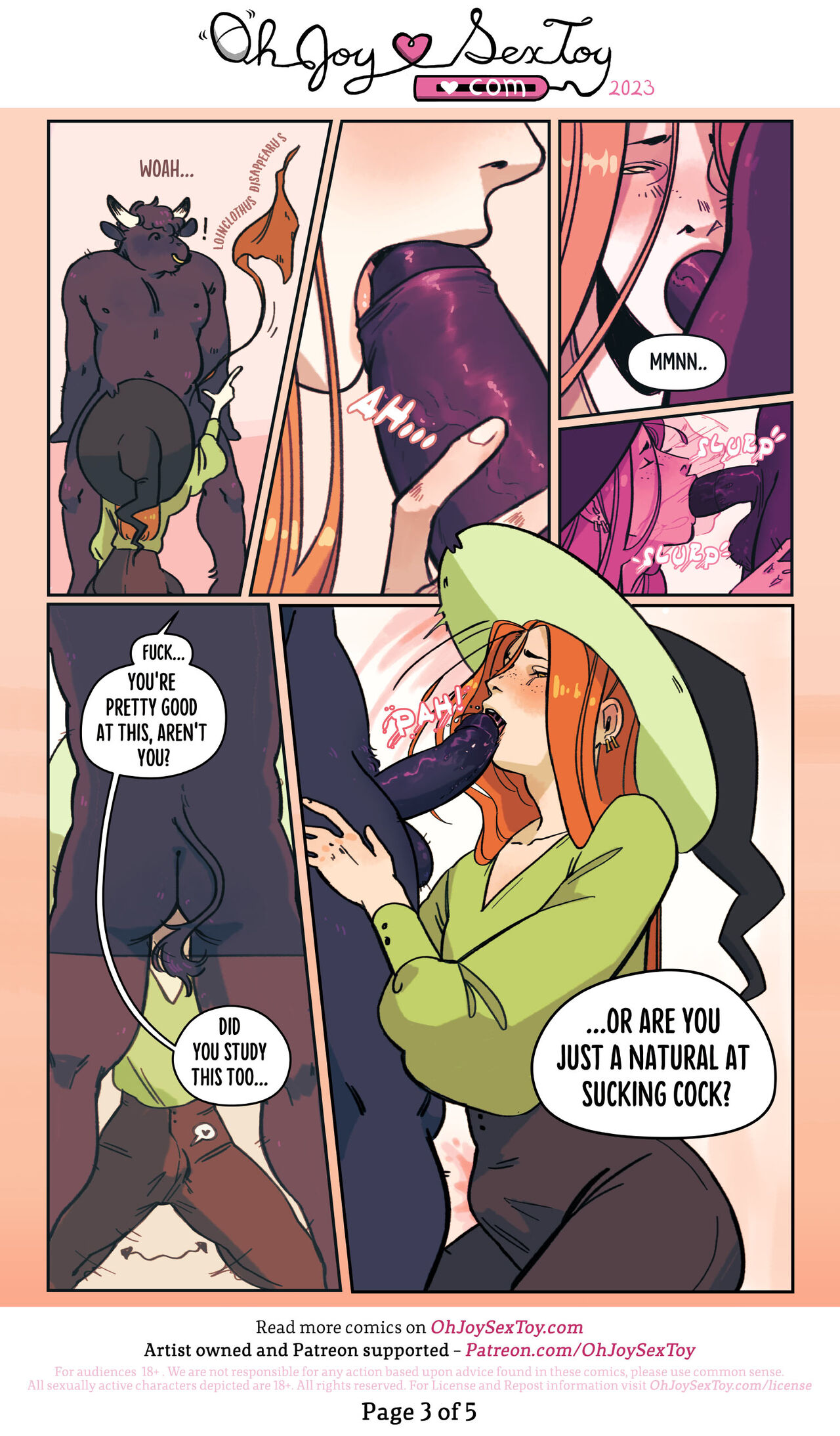 Cocky Concoctions page 3 full