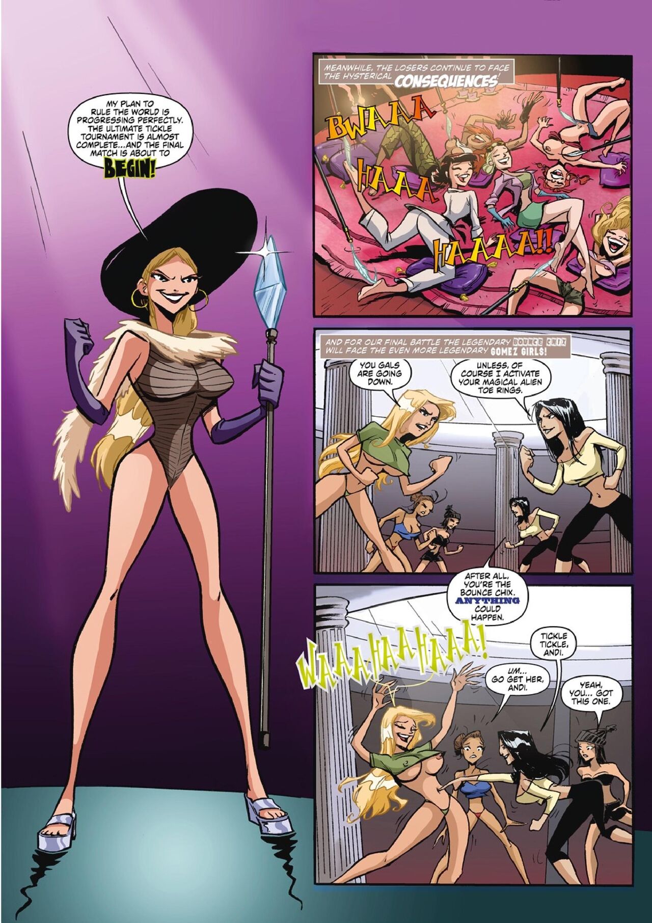 The Great Tickle Tournament 3 page 2 full