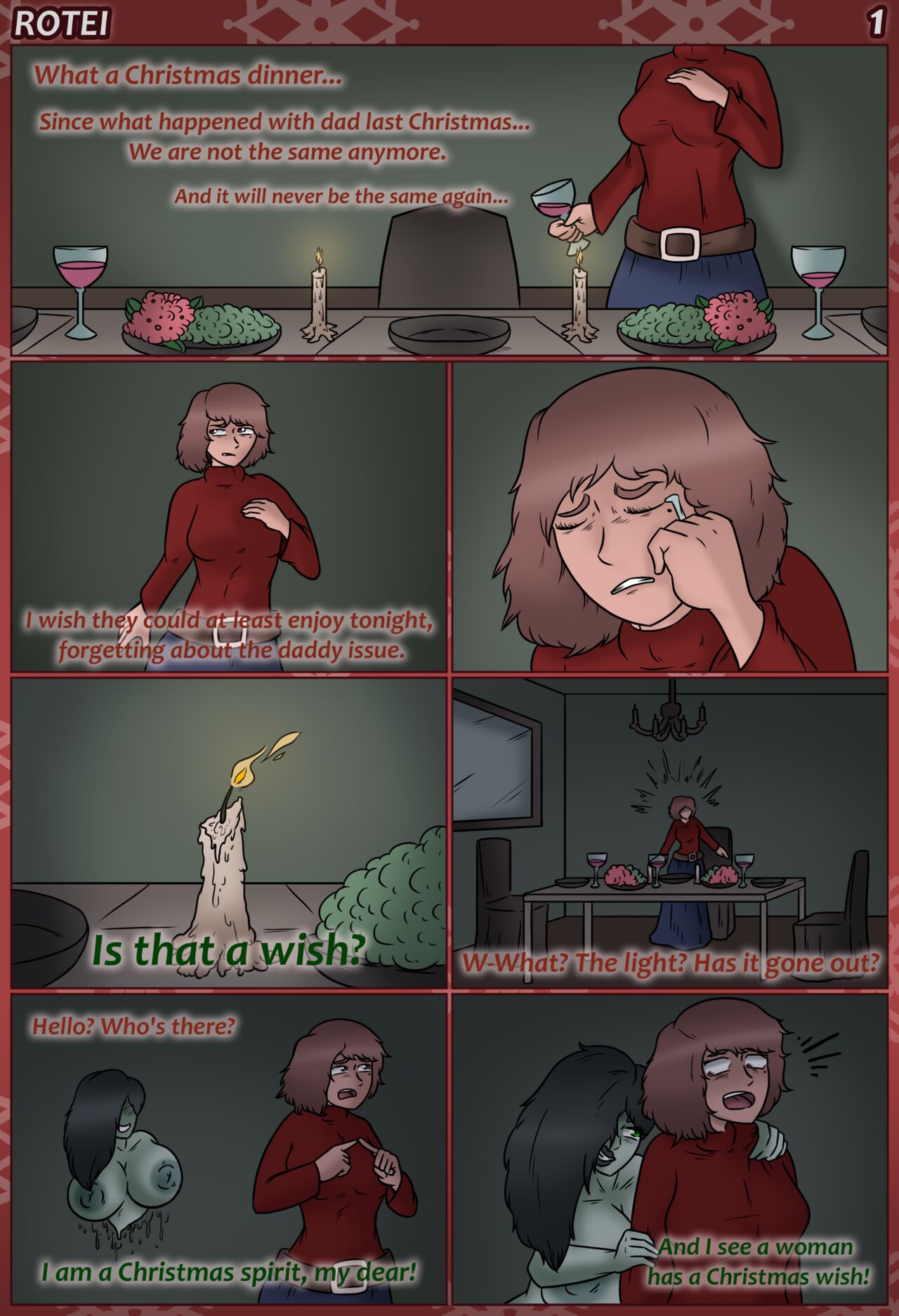 Christmas 2023 Comic page 1 full
