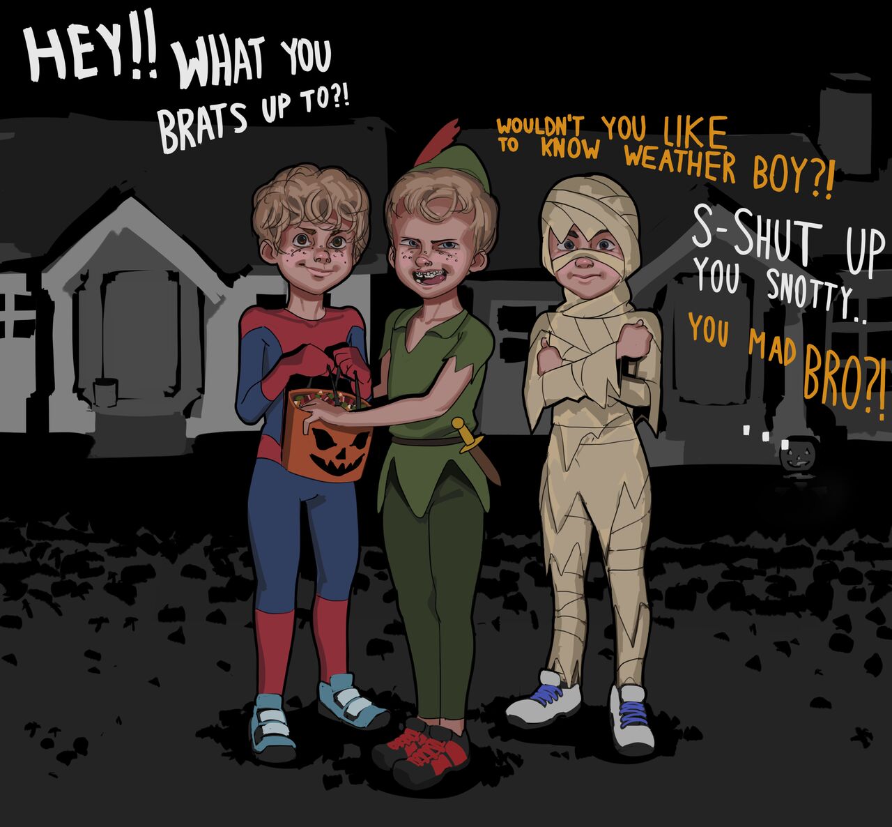 Spooky Scenario page 1 full