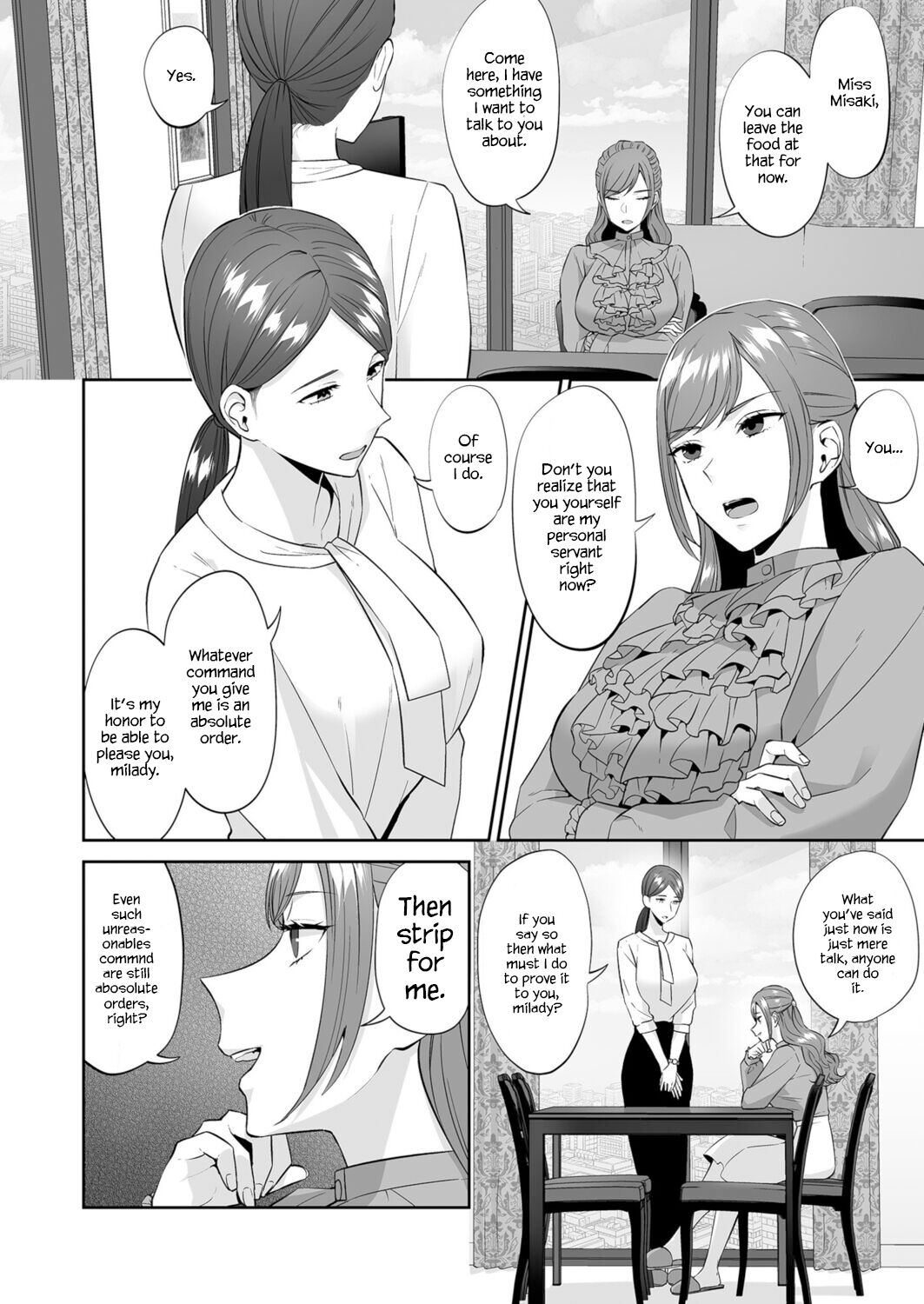 Because it's my young lady's command. page 6 full