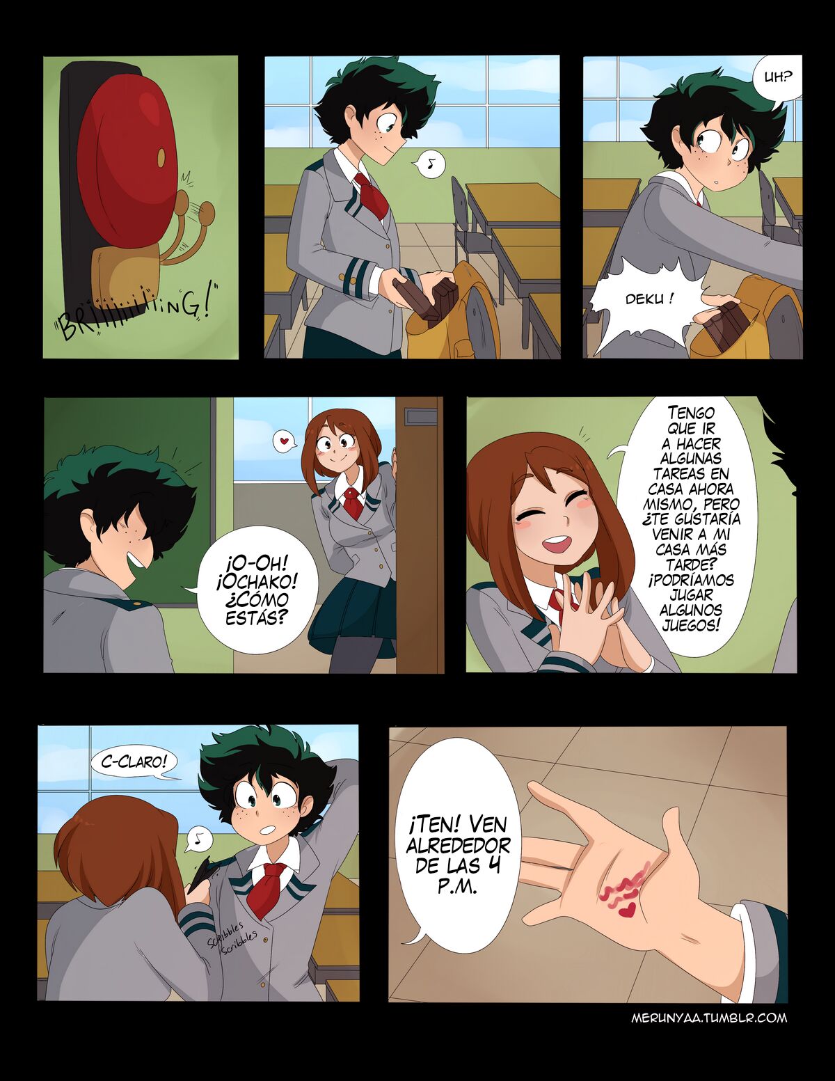 Aristas - Merunyaa  My hero academia - COMIC ESPAÑOL - Page 1 - IMHentai