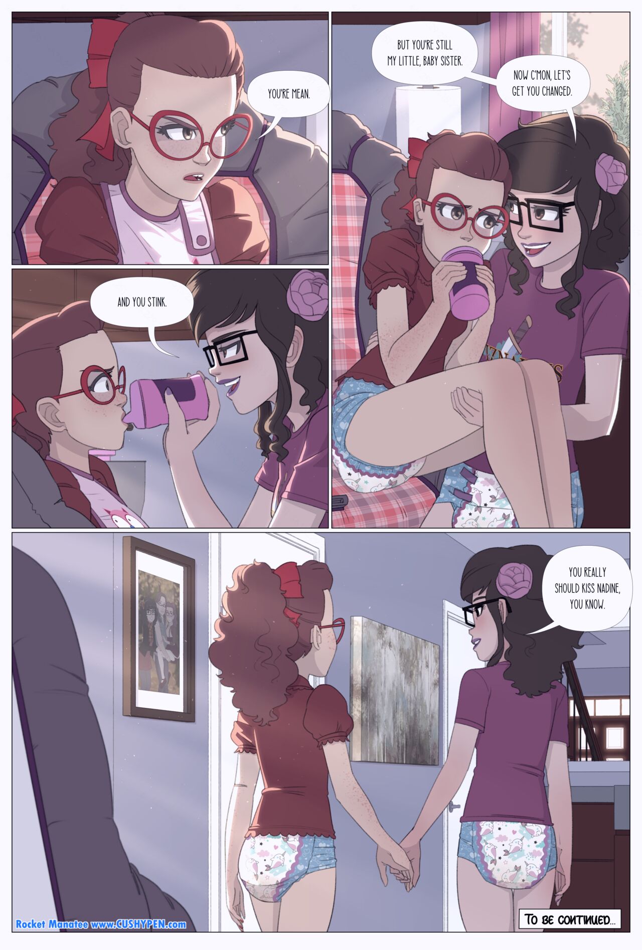 Artist - RocketManatee / Viola and Penny - FULL COMIC page 10 full