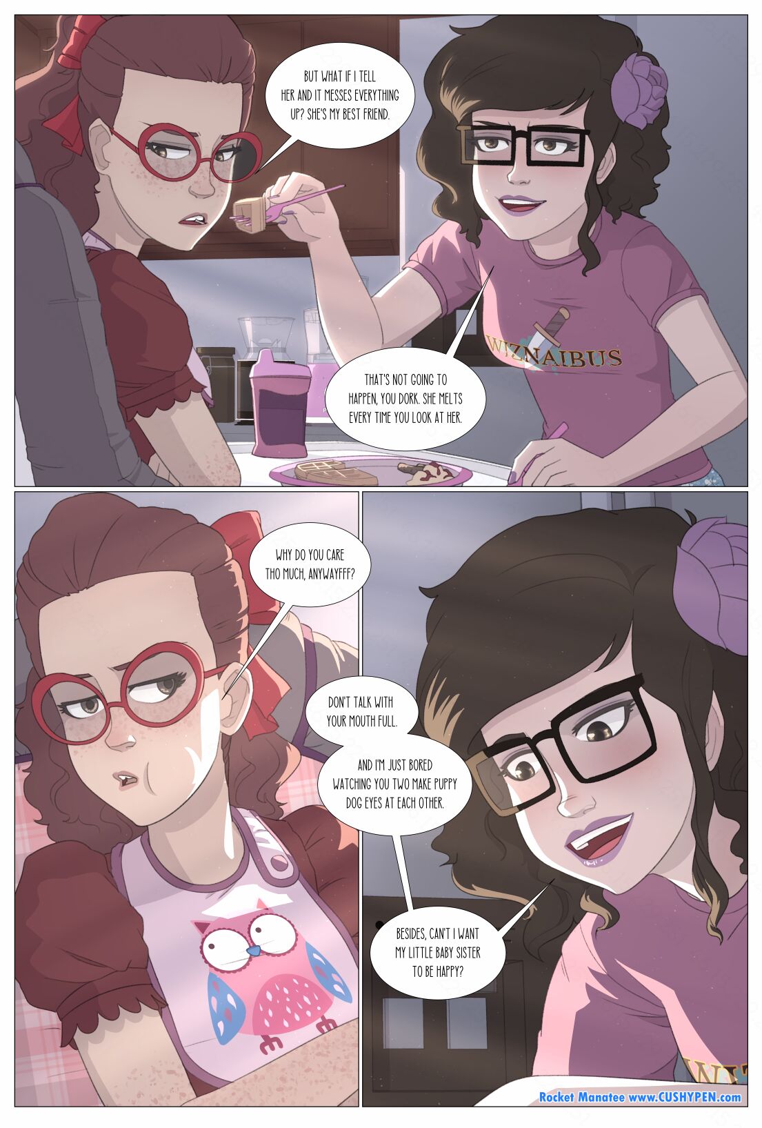 Artist - RocketManatee / Viola and Penny - FULL COMIC page 4 full