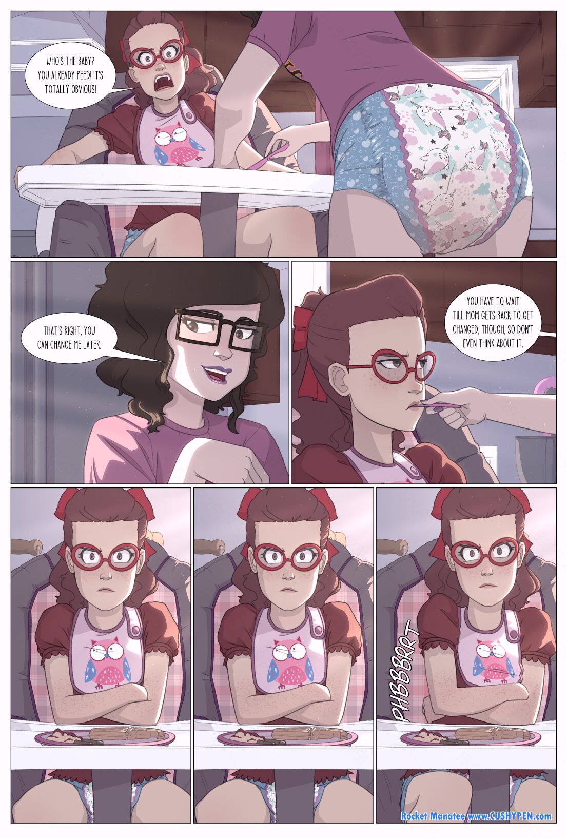 Artist - RocketManatee / Viola and Penny - FULL COMIC page 5 full