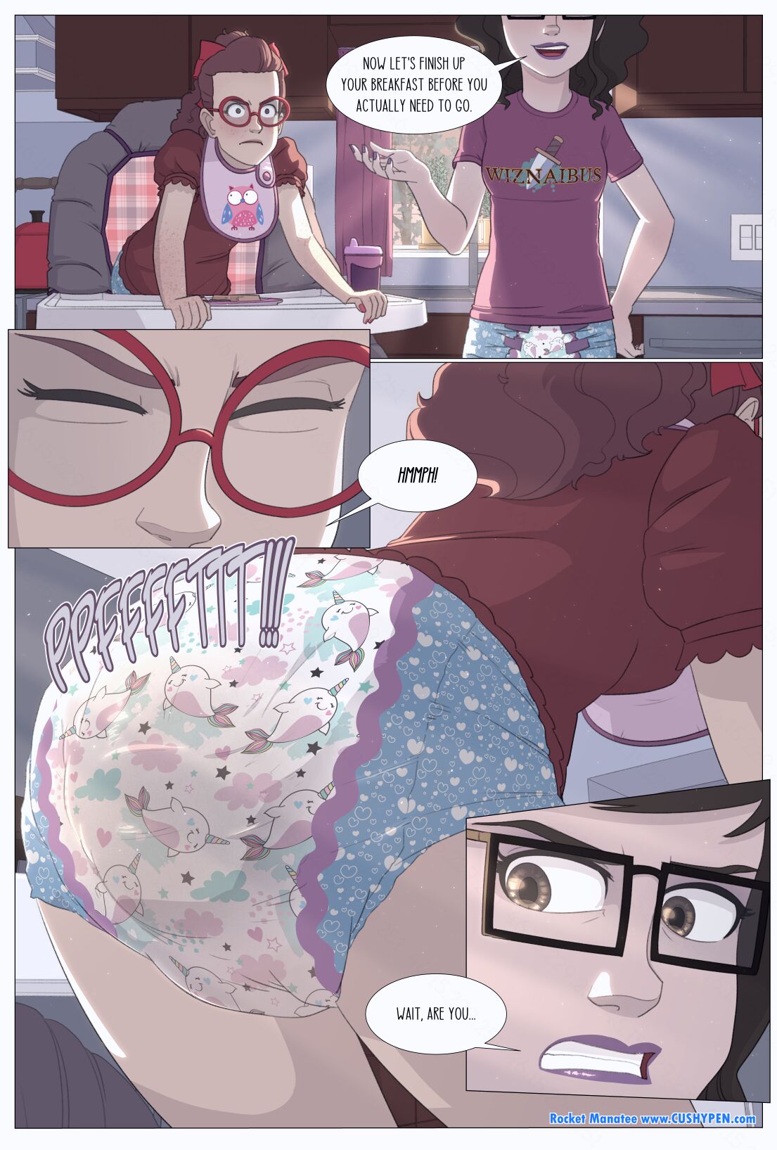 Artist - RocketManatee / Viola and Penny - FULL COMIC page 7 full