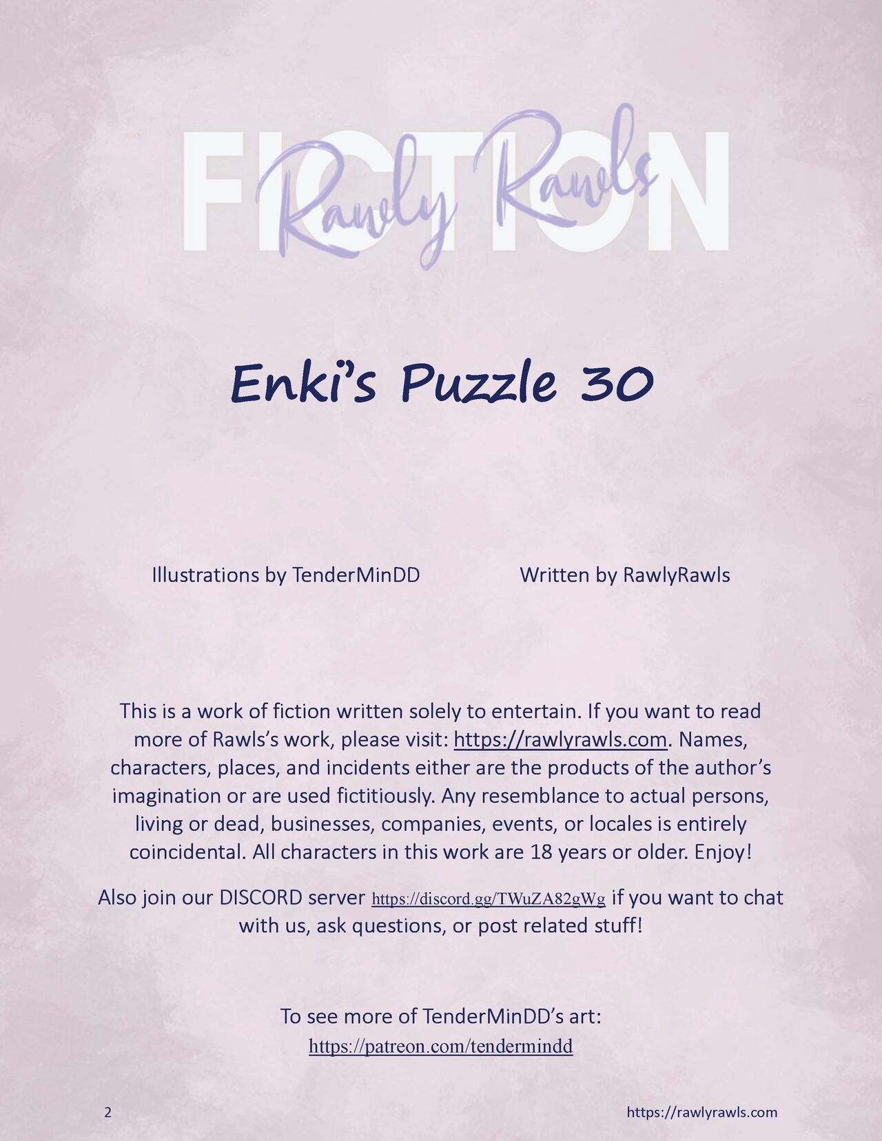 Enki's Puzzle  - 30 - English page 2 full